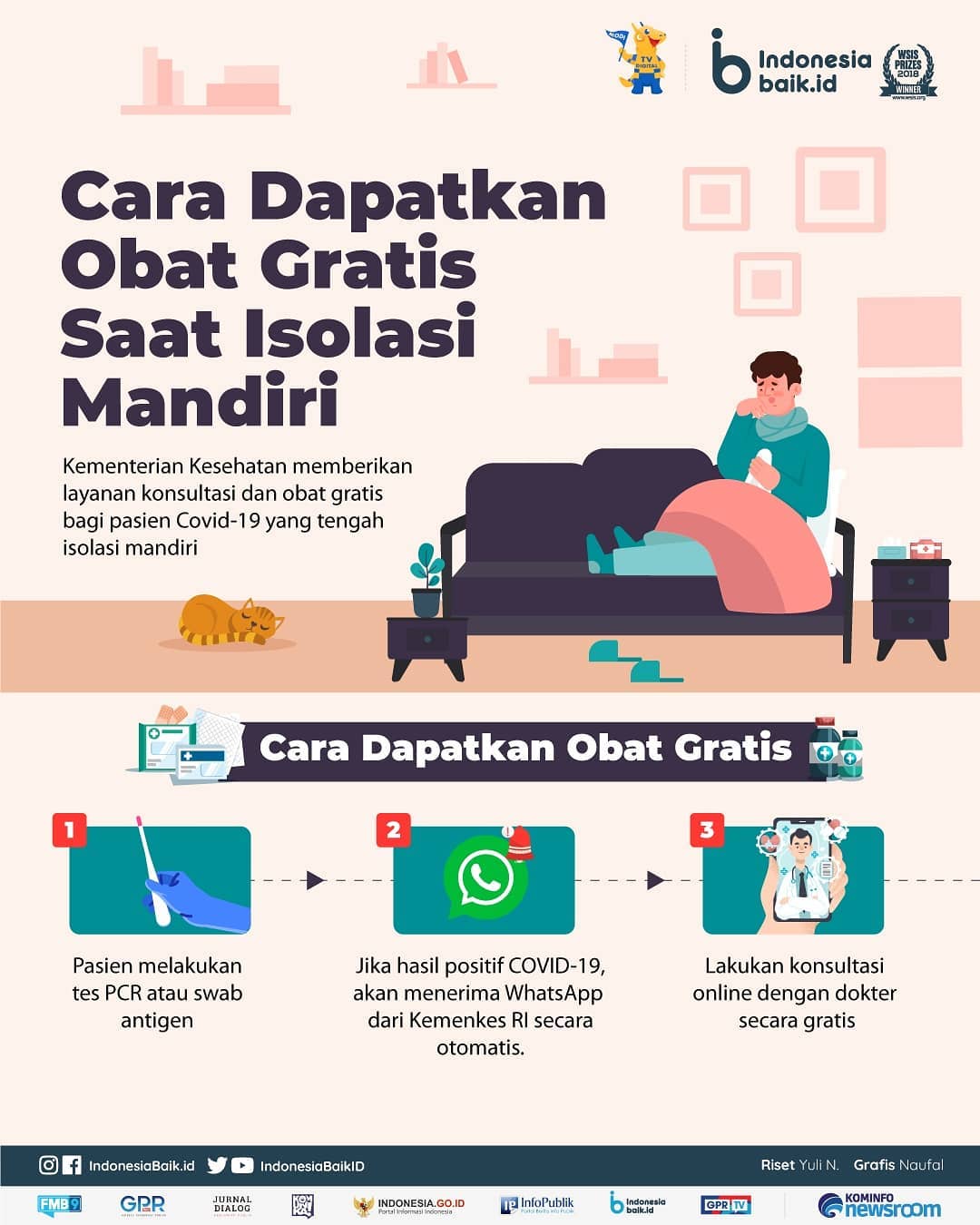 Cara Dapatkan Obat Gratis Saat Isolasi...