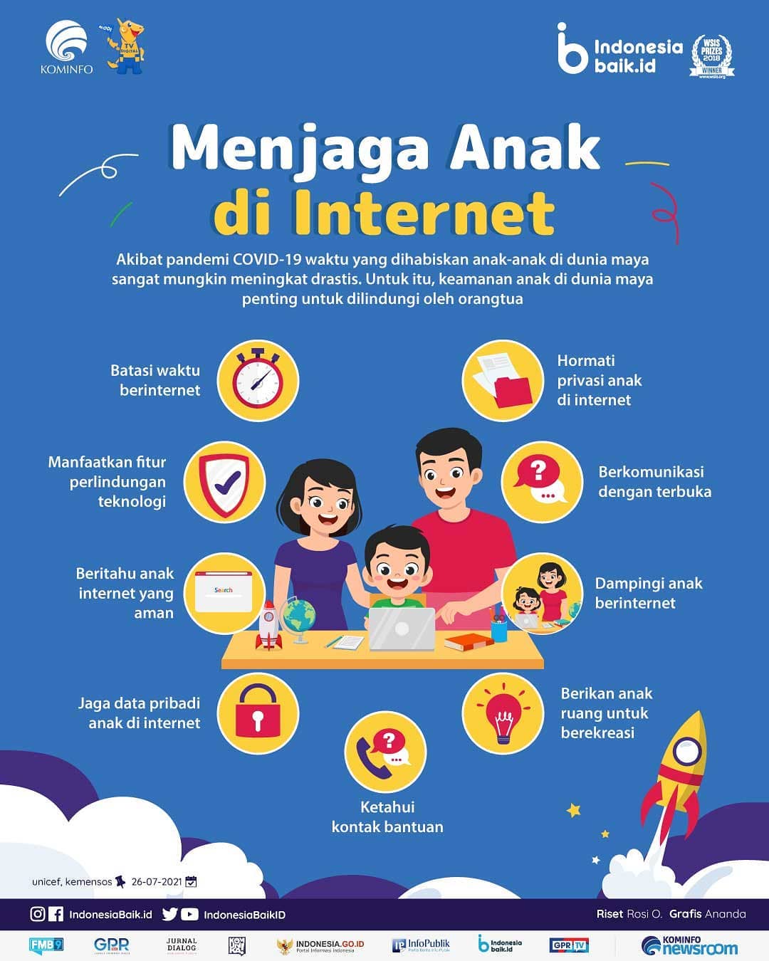 Menjaga Anak di Internet