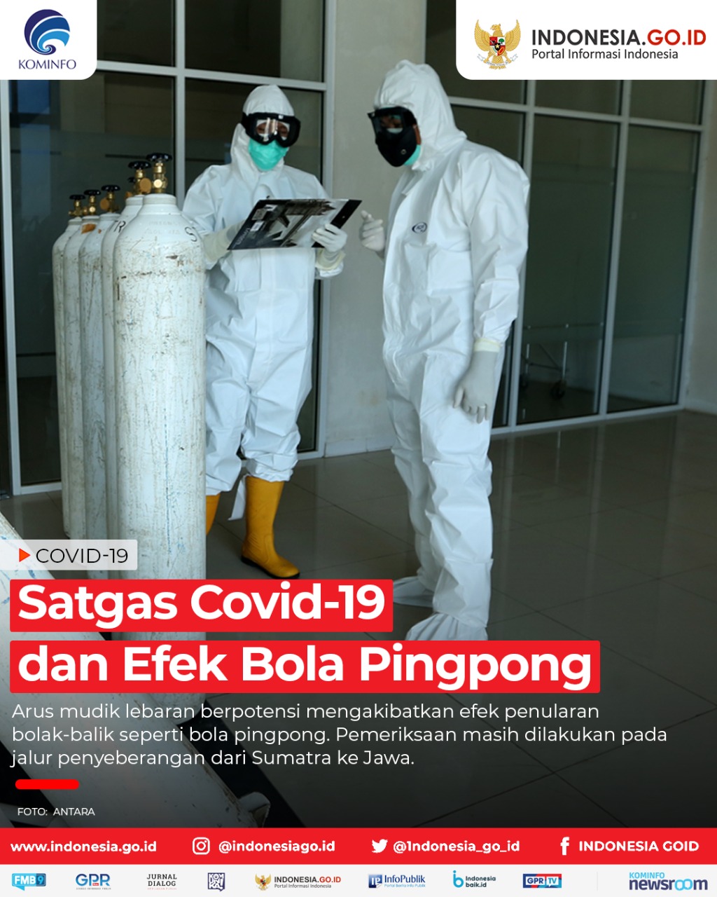 Satgas Covid-19 dan Efek Bola Pingpong