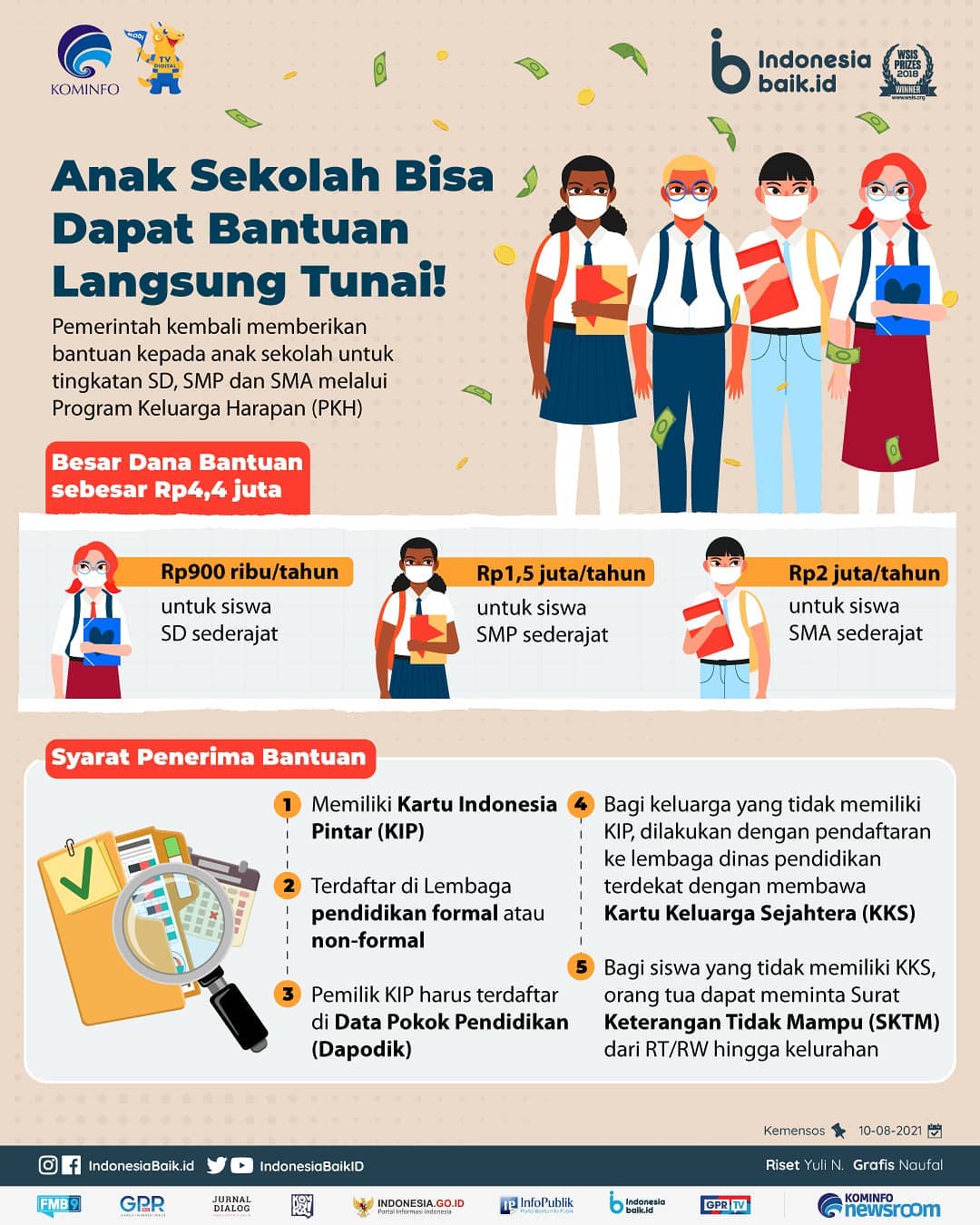 Anak Sekolah Bisa Dapat Bantuan...