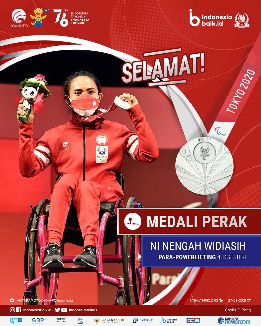 Medali Pertama Indonesia di...