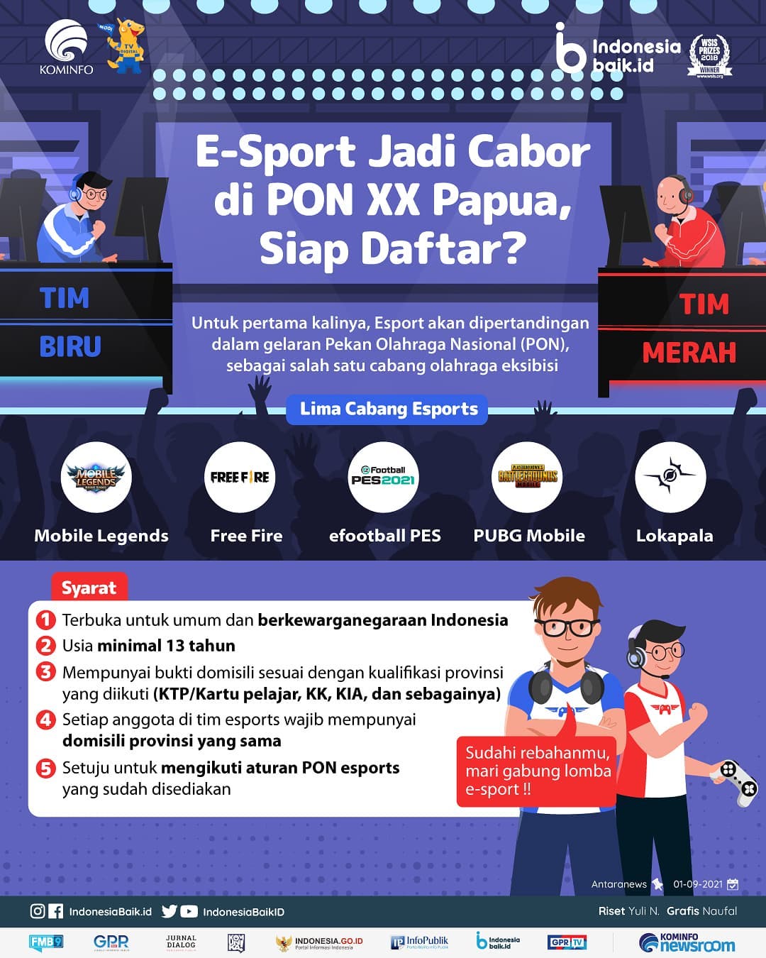 E-Sport Jadi Cabor di PON XX Papua,...