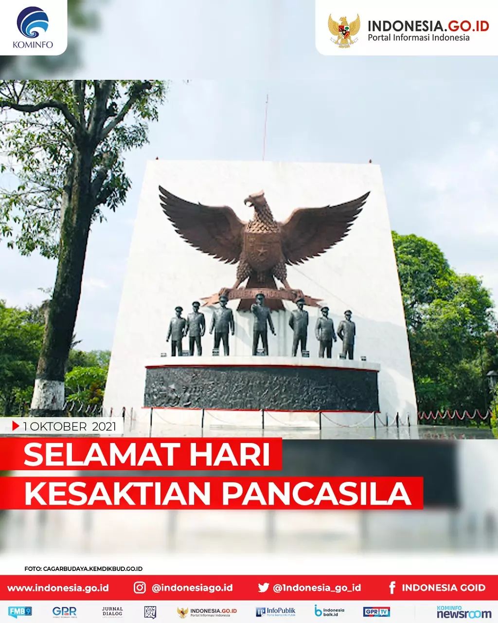 Selamat Hari Kesaktian Pancasila