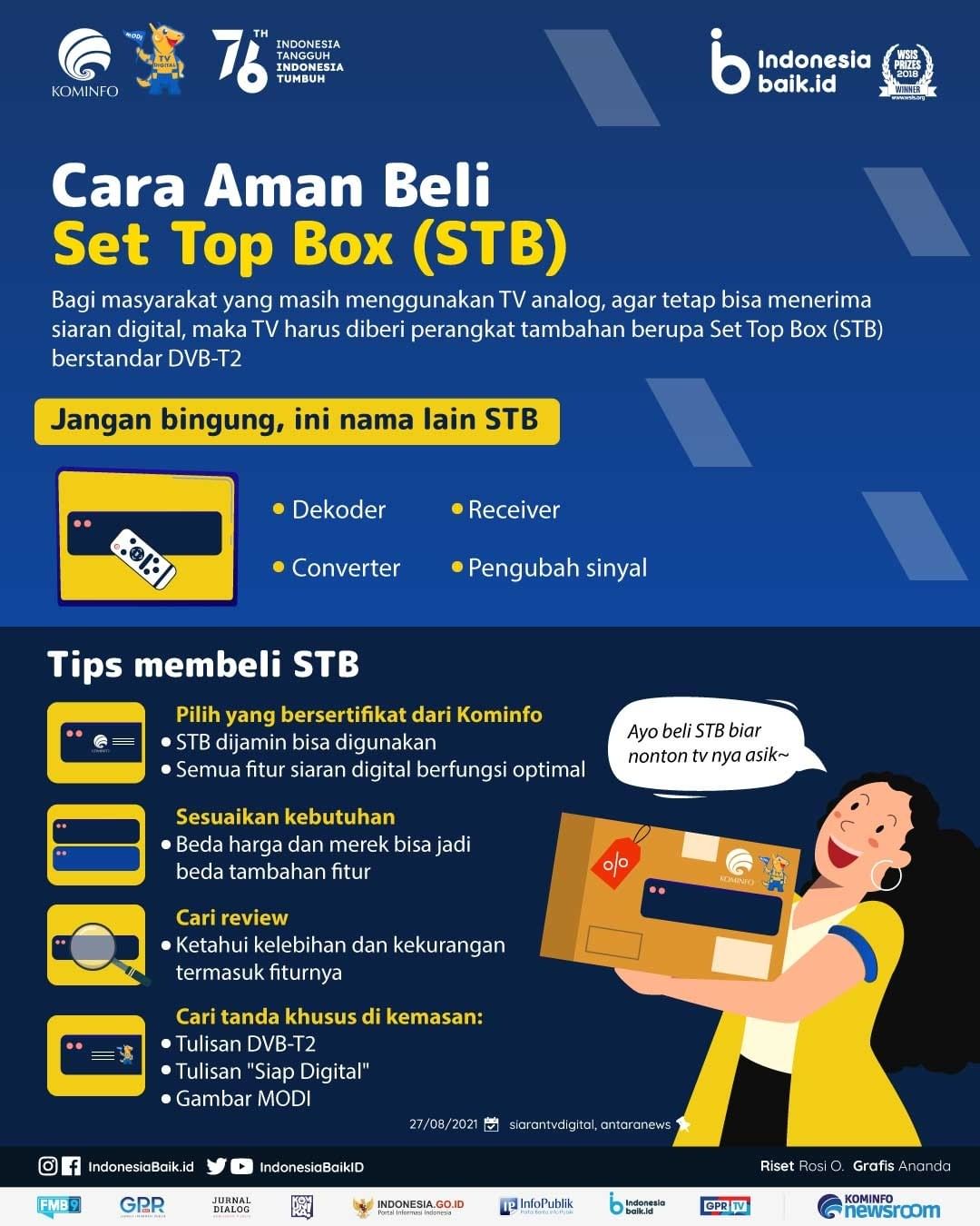 Cara Aman Beli Set Top Box (STB)