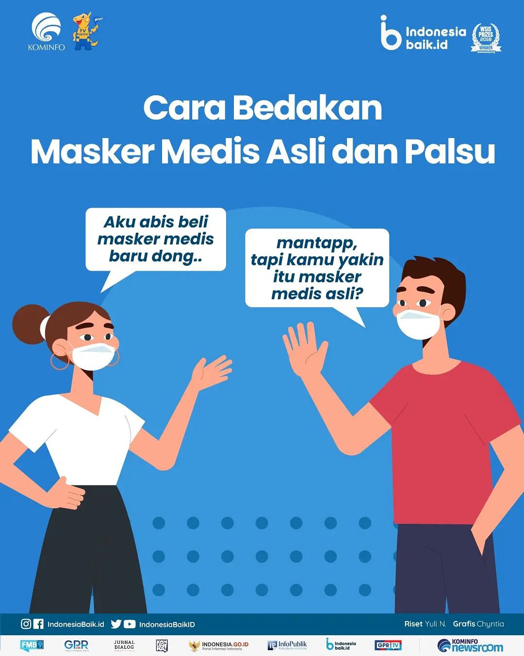 Cara Bedakan Masker Medis Asli dan Palsu