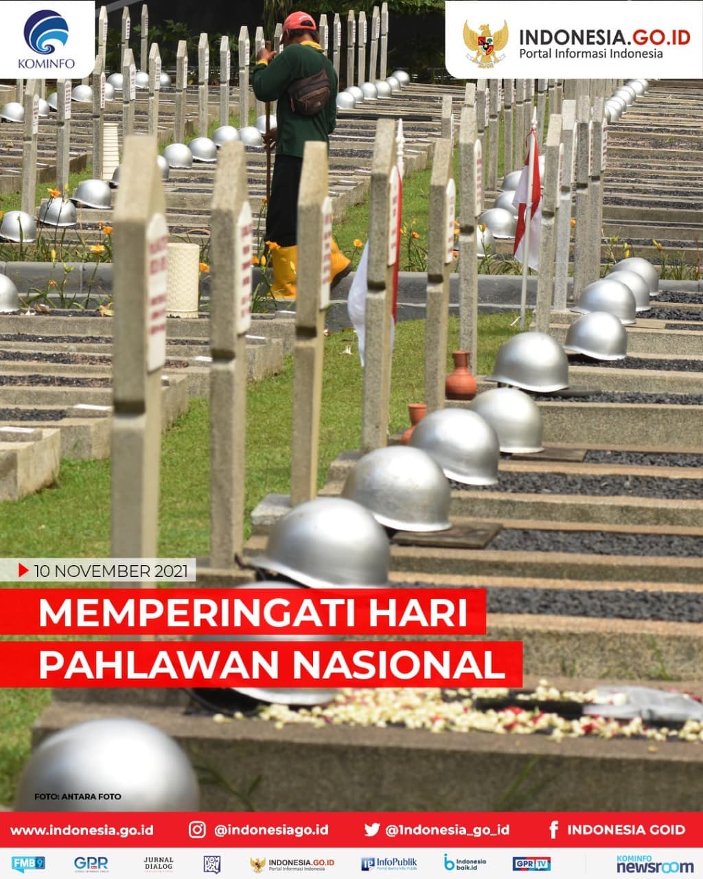 Selamat Hari Pahlawan Nasional