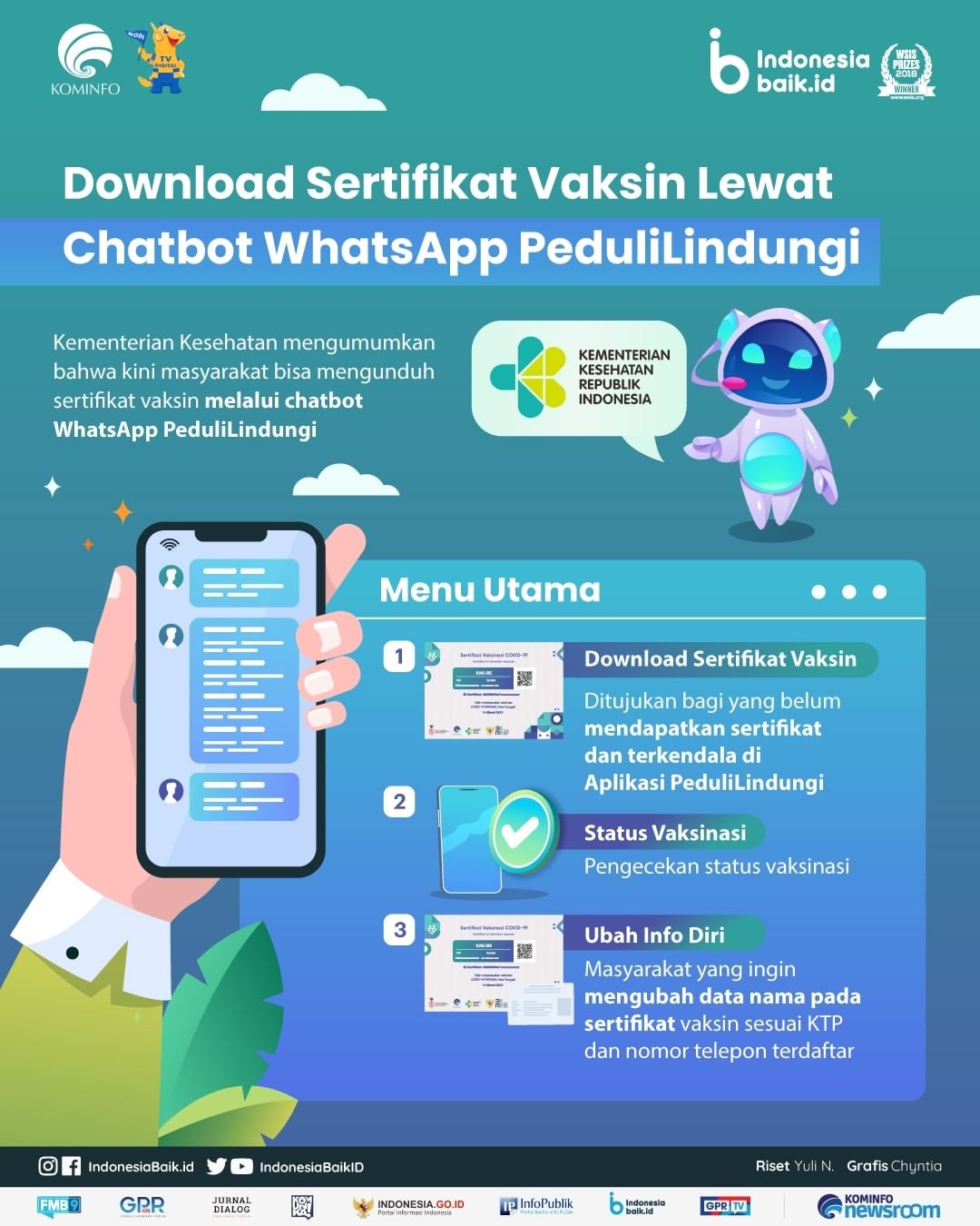 Download Sertifikat Vaksin Lewat...