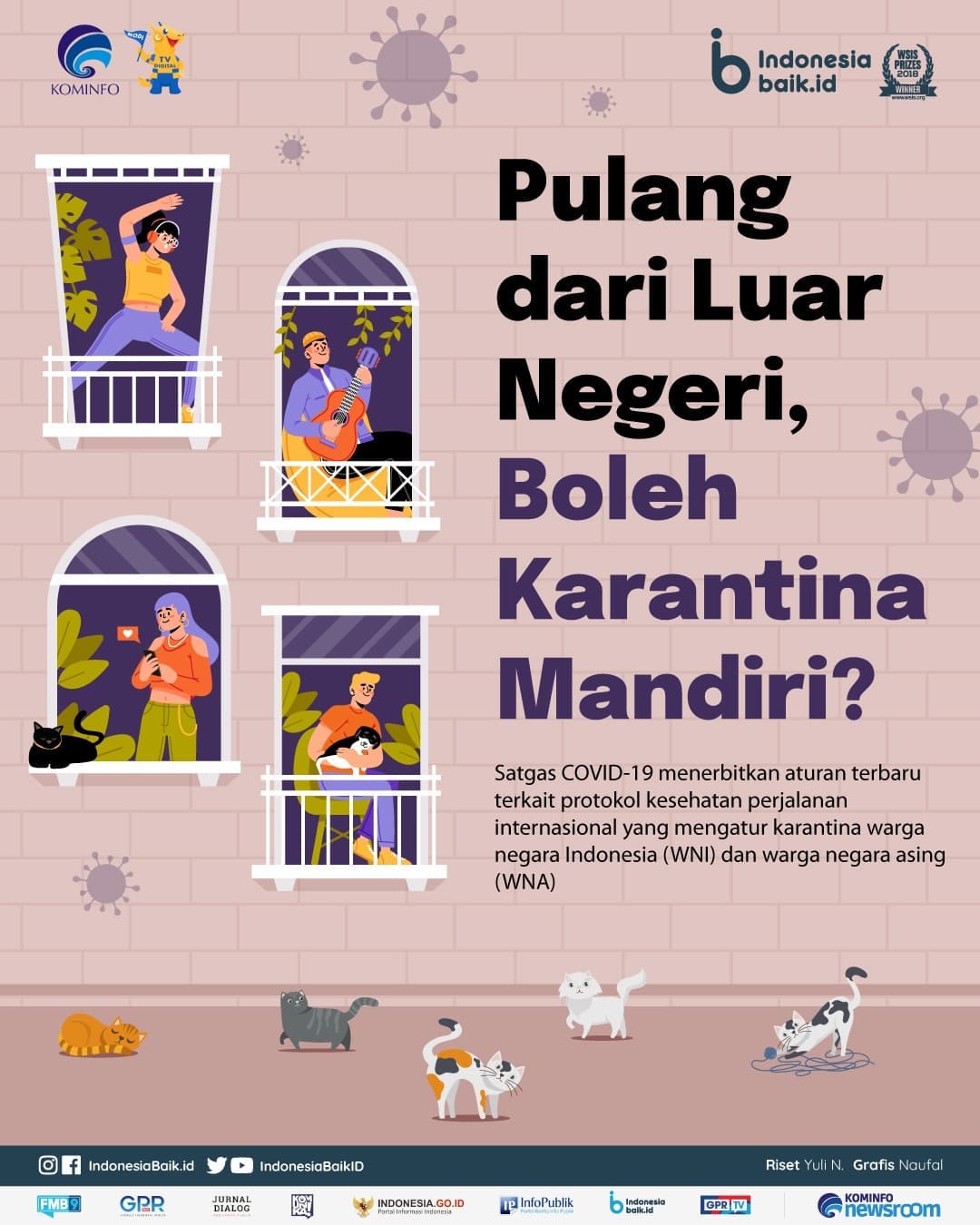 Aturan Karantina dari Luar Negeri