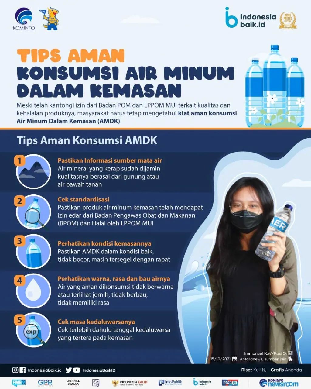 Tips Aman Konsumsi Air Minum Dalam...