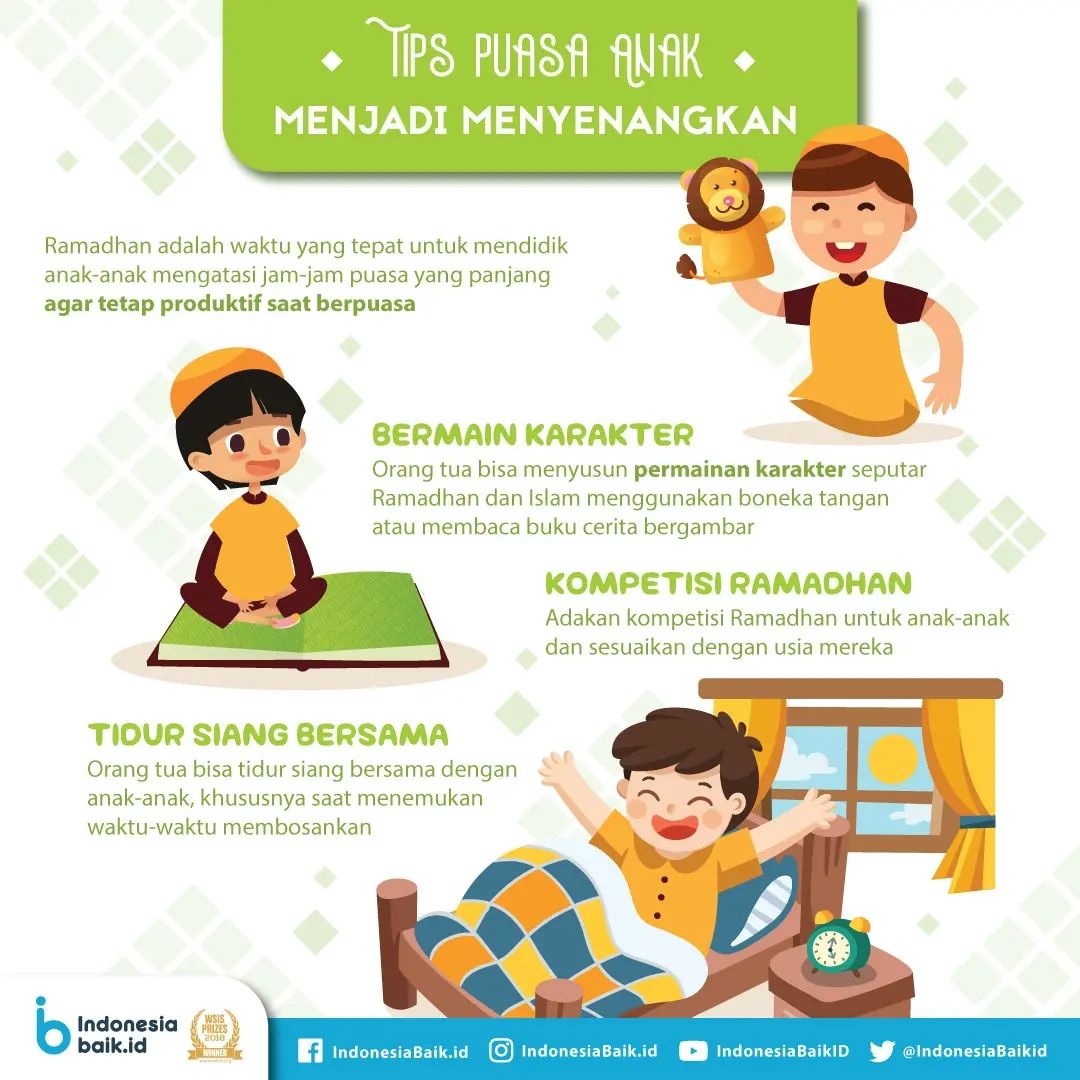 Tips Puasa Anak Menjadi Menyenangkan