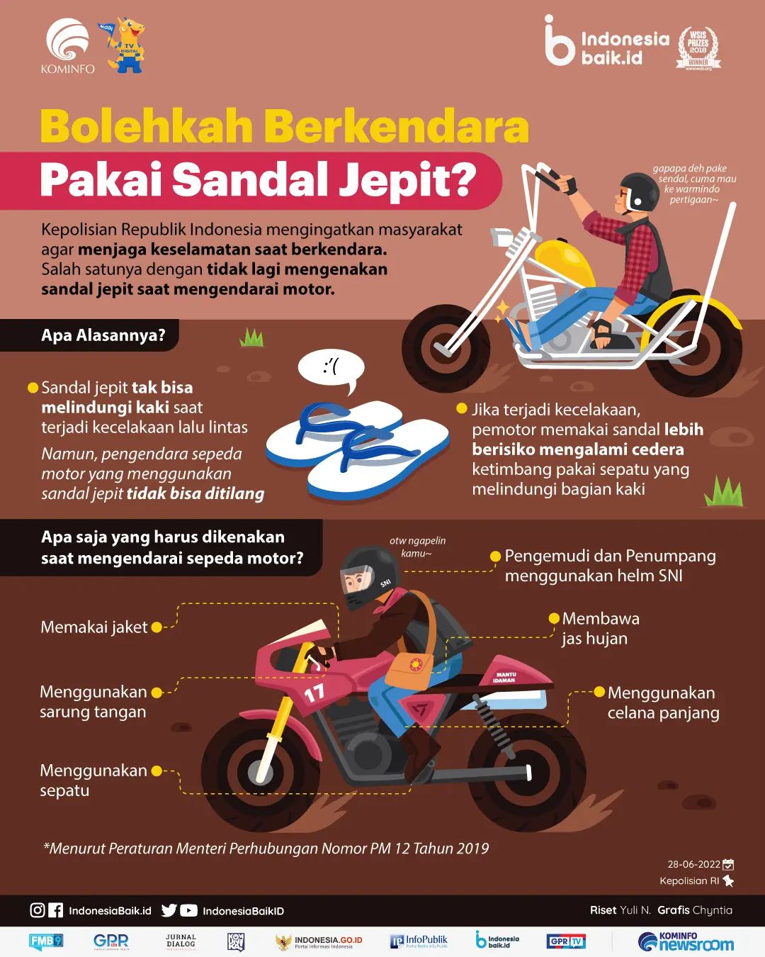 Bolehkah Berkendara Pakai Sendal Jepit?