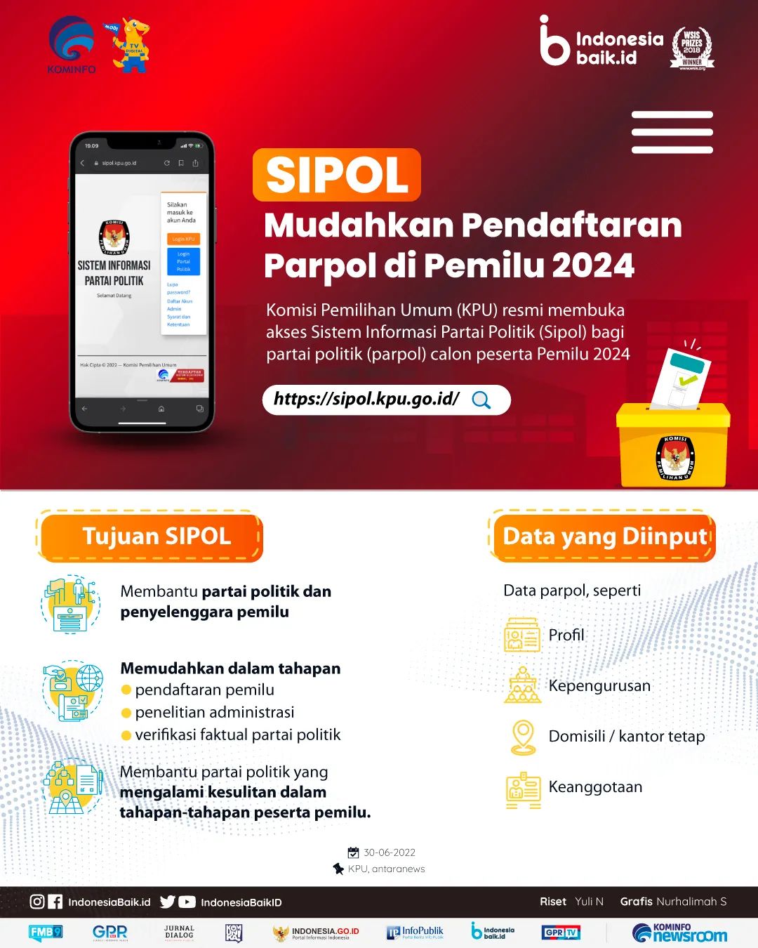 SIPOL Mudahkan Pendaftaran Parpol di...