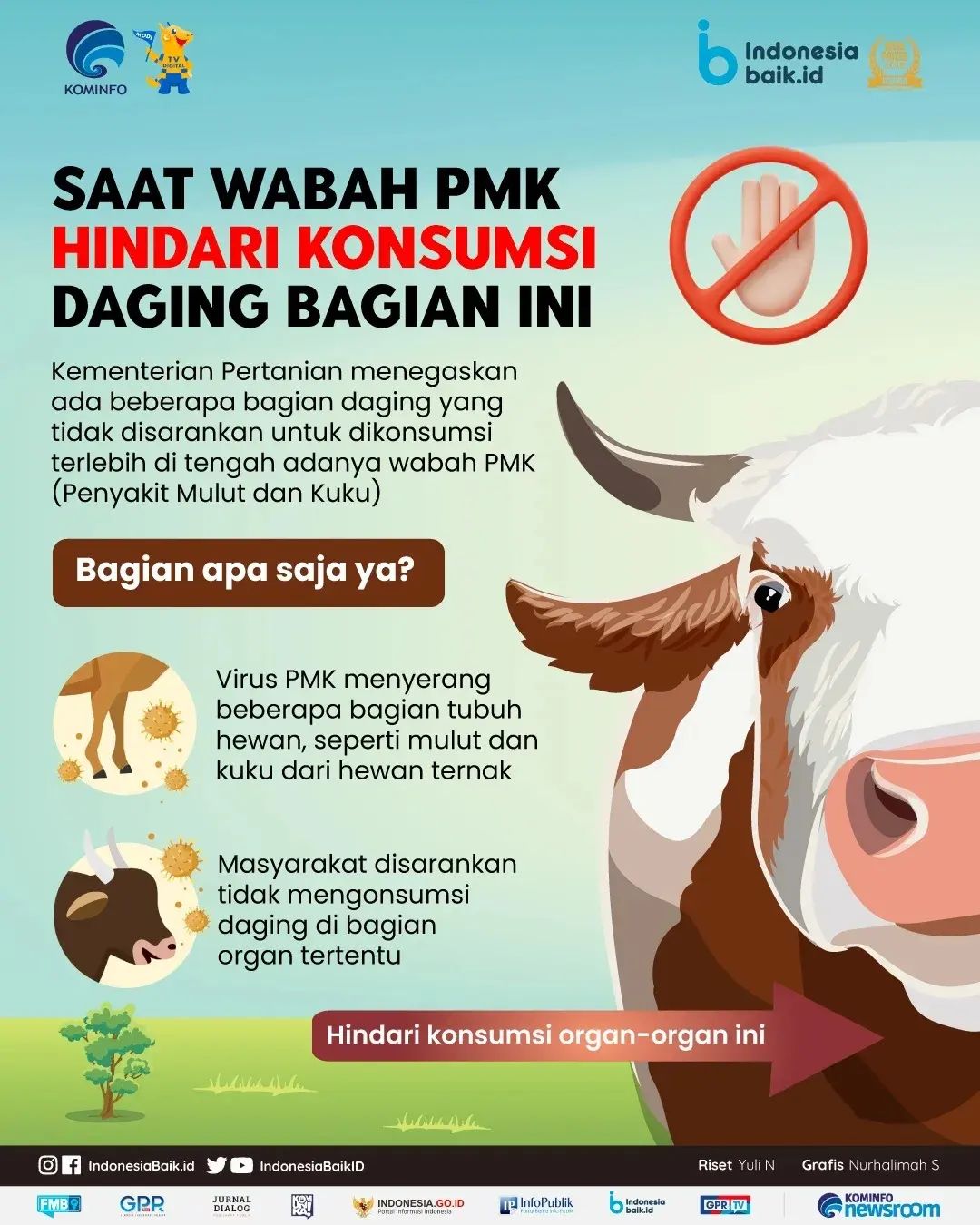 Saat Wabah PMK, Hindari Konsumsi Daging...