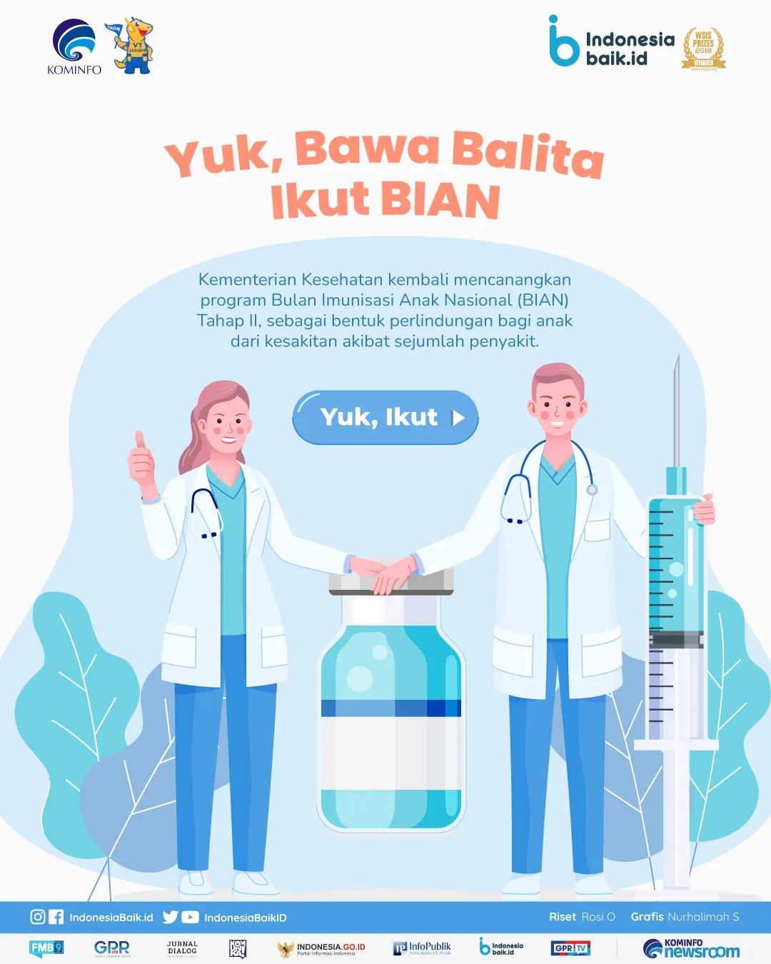 Yuk, Bawa Balita Ikut BIAN