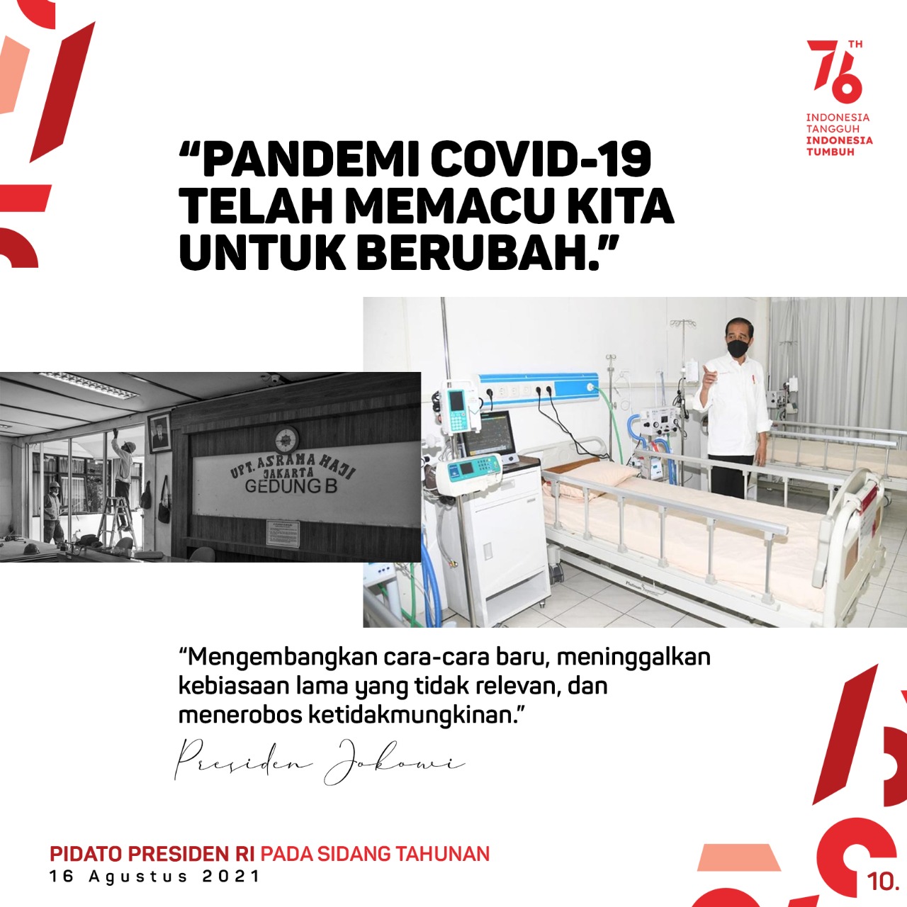 Pandemi Covid-19 Telah Memacu Kita...