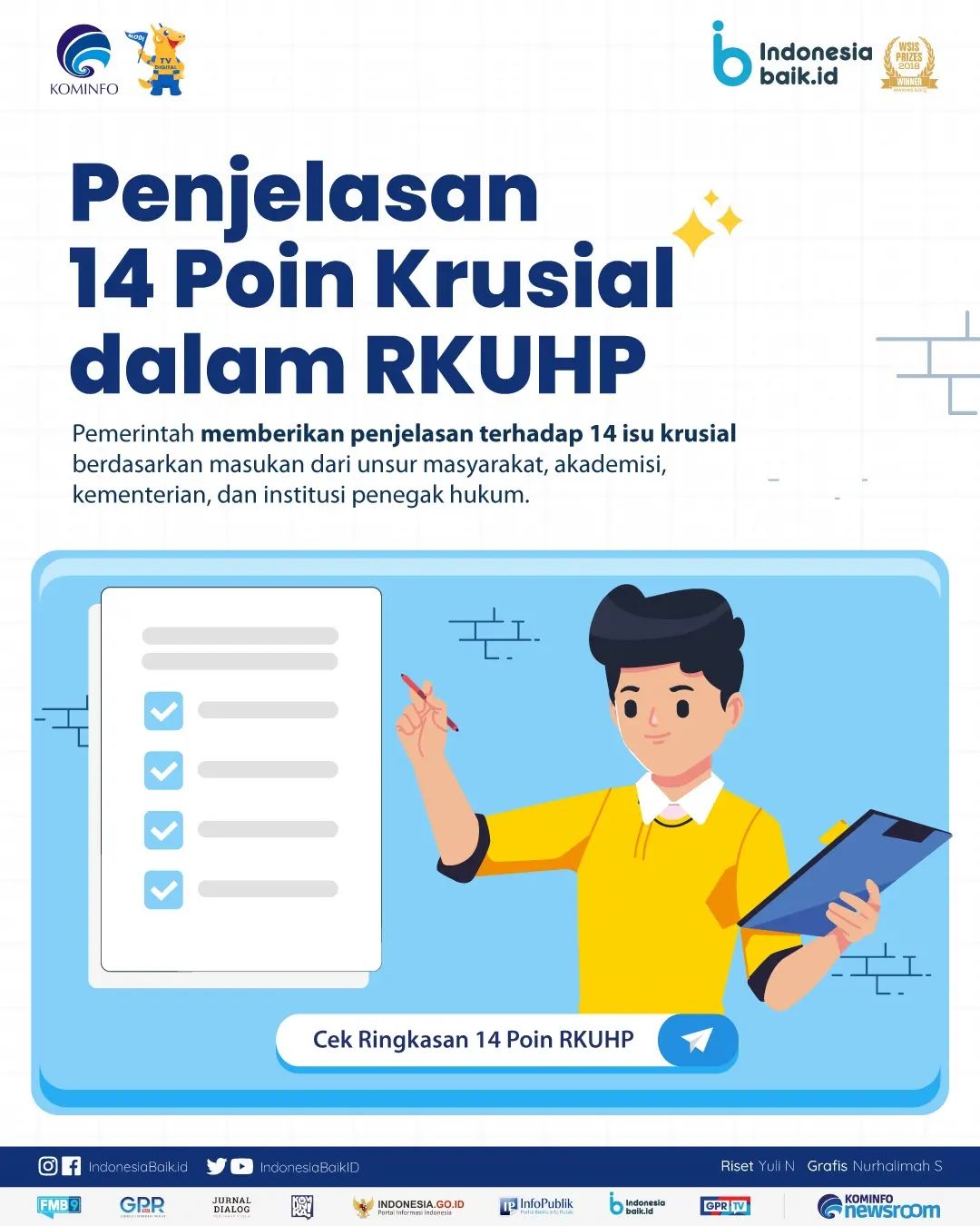 Penjelasan 14 Poin Krusial dalam RKUHP
