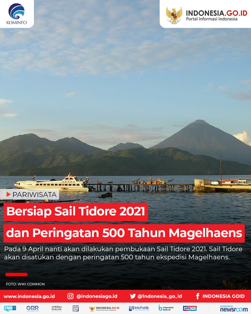 Bersiap Sail Tidore 2021 dan Peringatan...