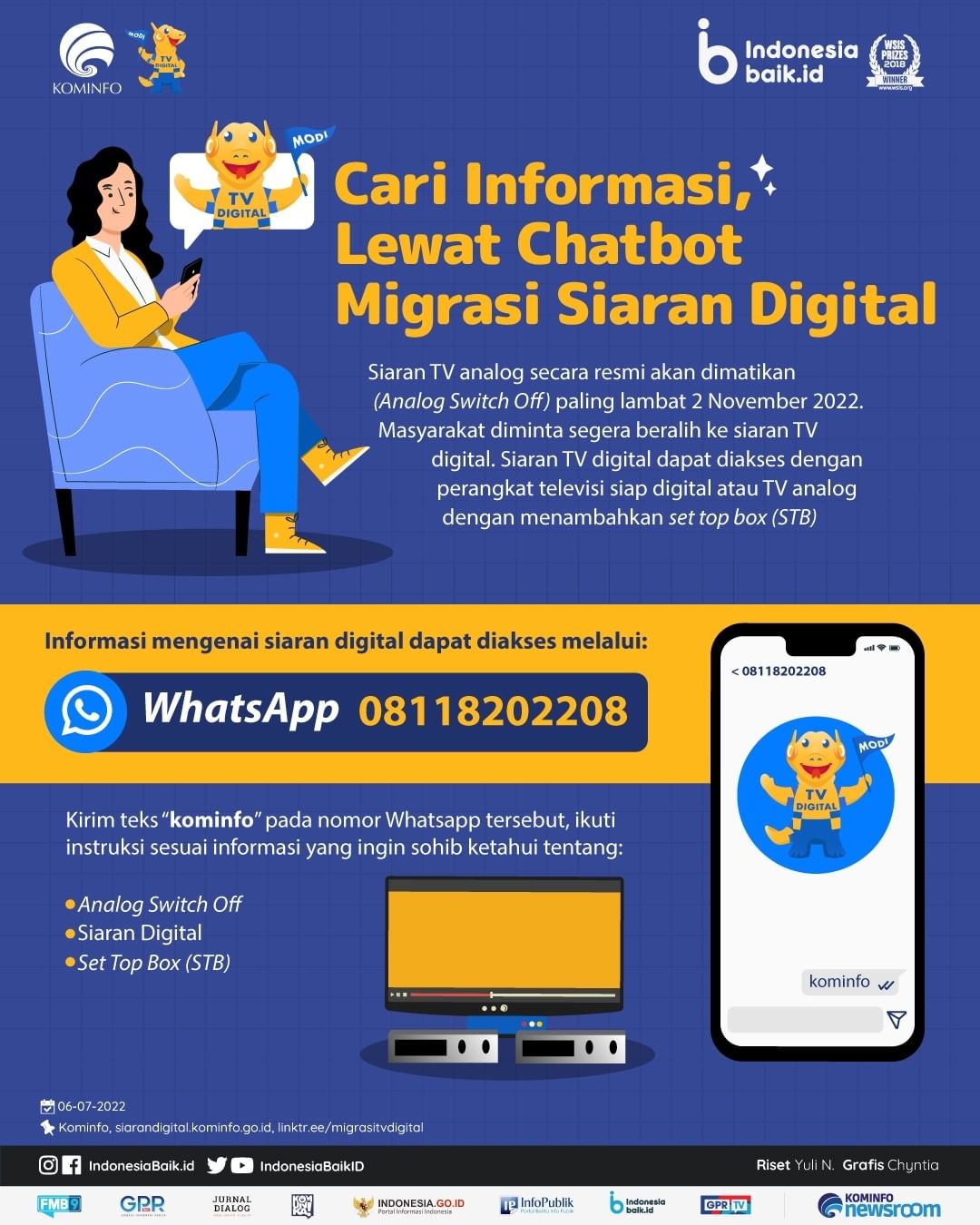 Cari Informasi Lewat Chatbot Migrasi...