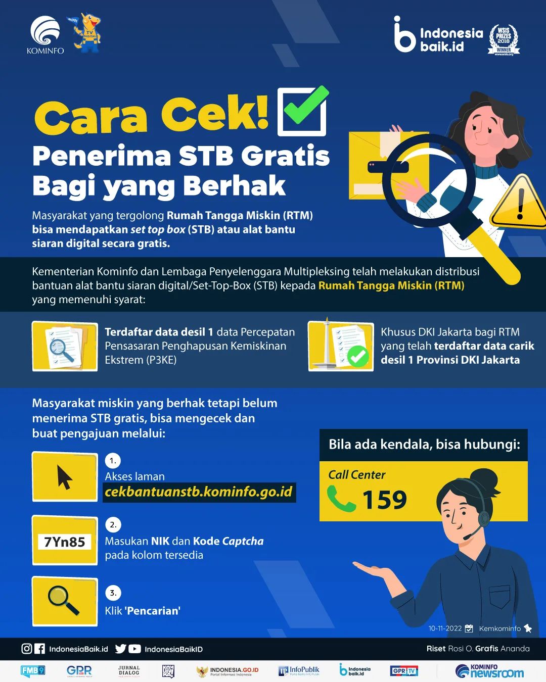 Cara Cek Penerima STB Gratis Bagi yang...