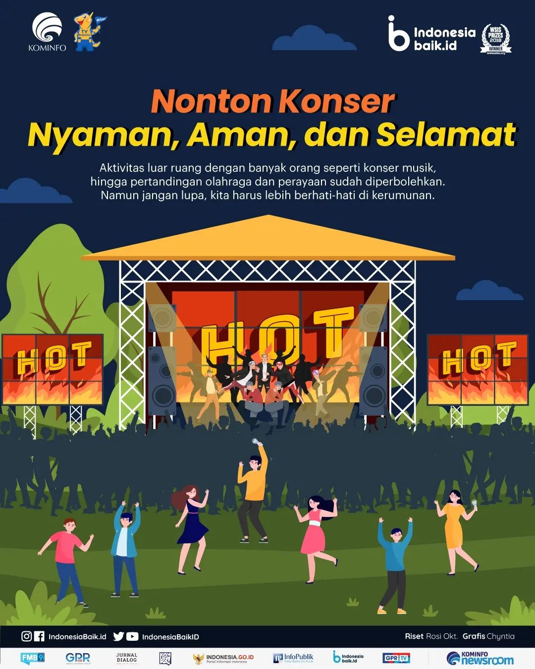 Nonton Konser Nyaman, Aman dan Selamat