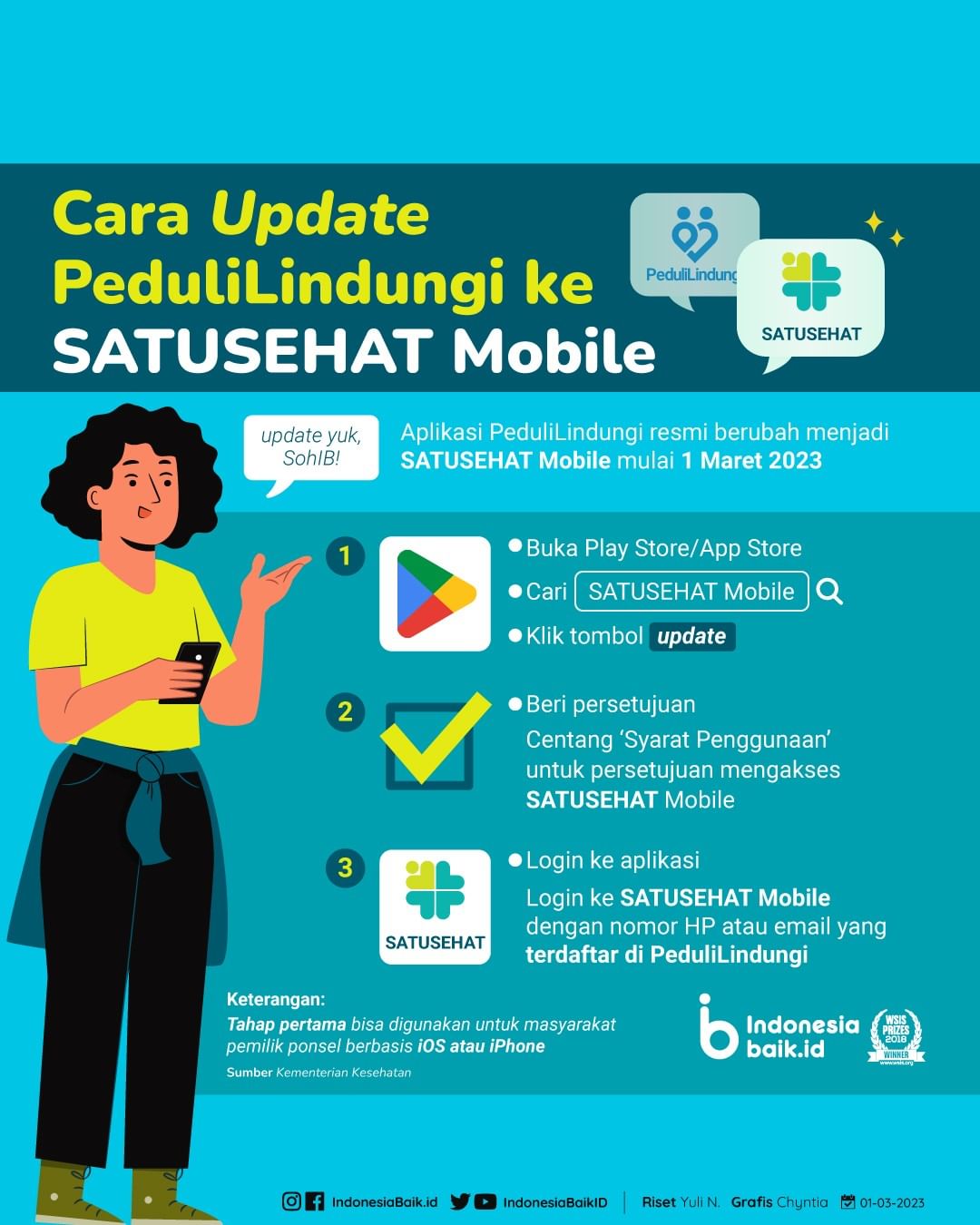 Cara Update PeduliLindungi ke SatuSehat...