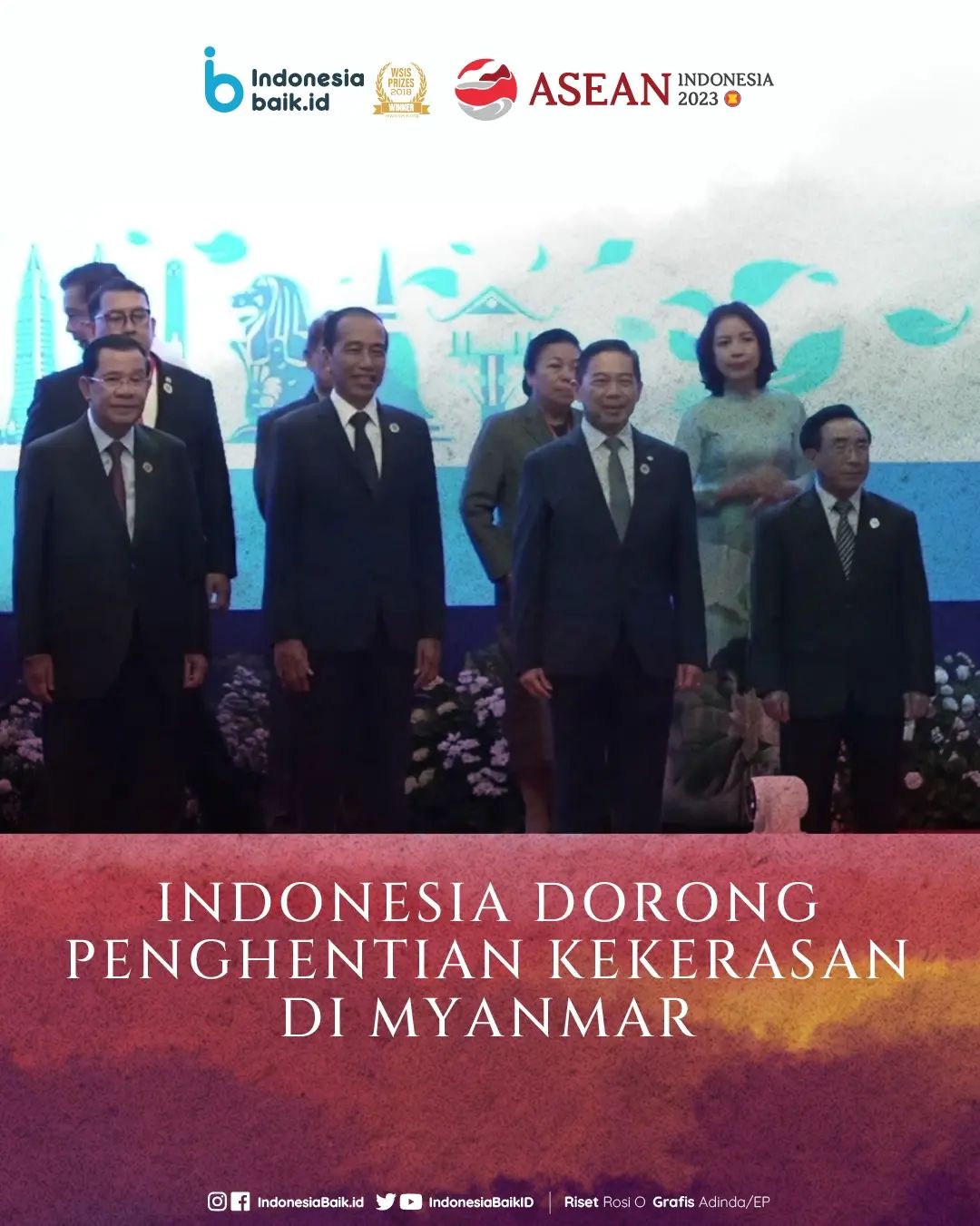 Indonesia Dorong Penghentian Kekerasan...