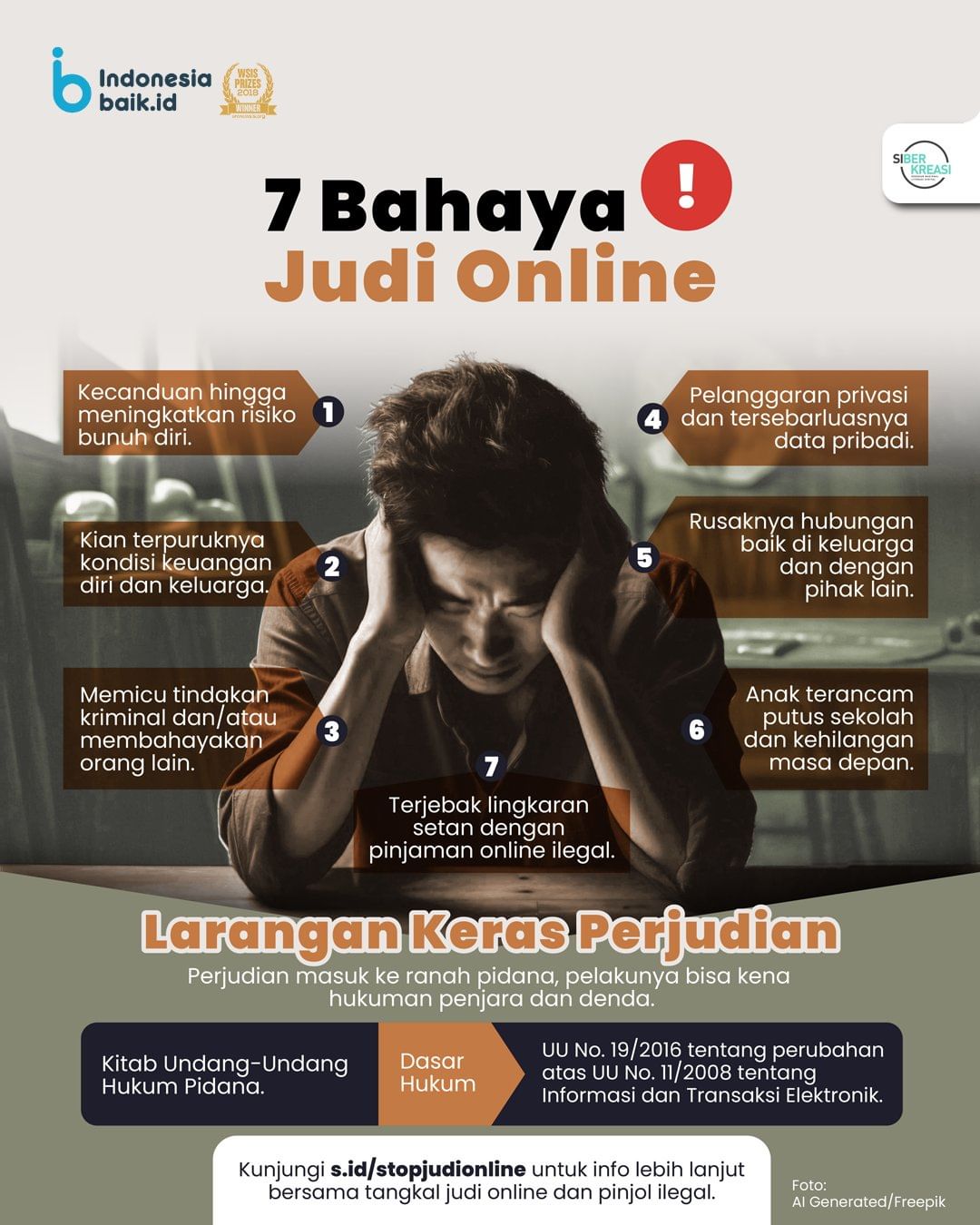 7 Bahaya Judi Online