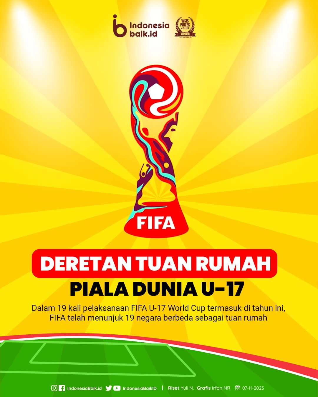 Deretan Tuan Rumah Piala Dunia U-17