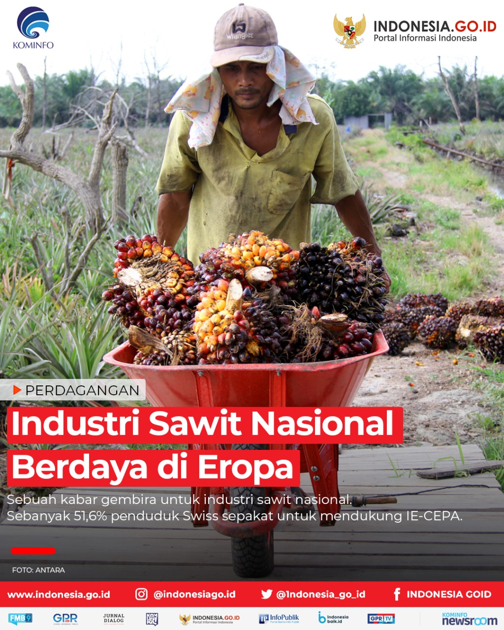 Industri Sawit Nasional Berdaya di Eropa
