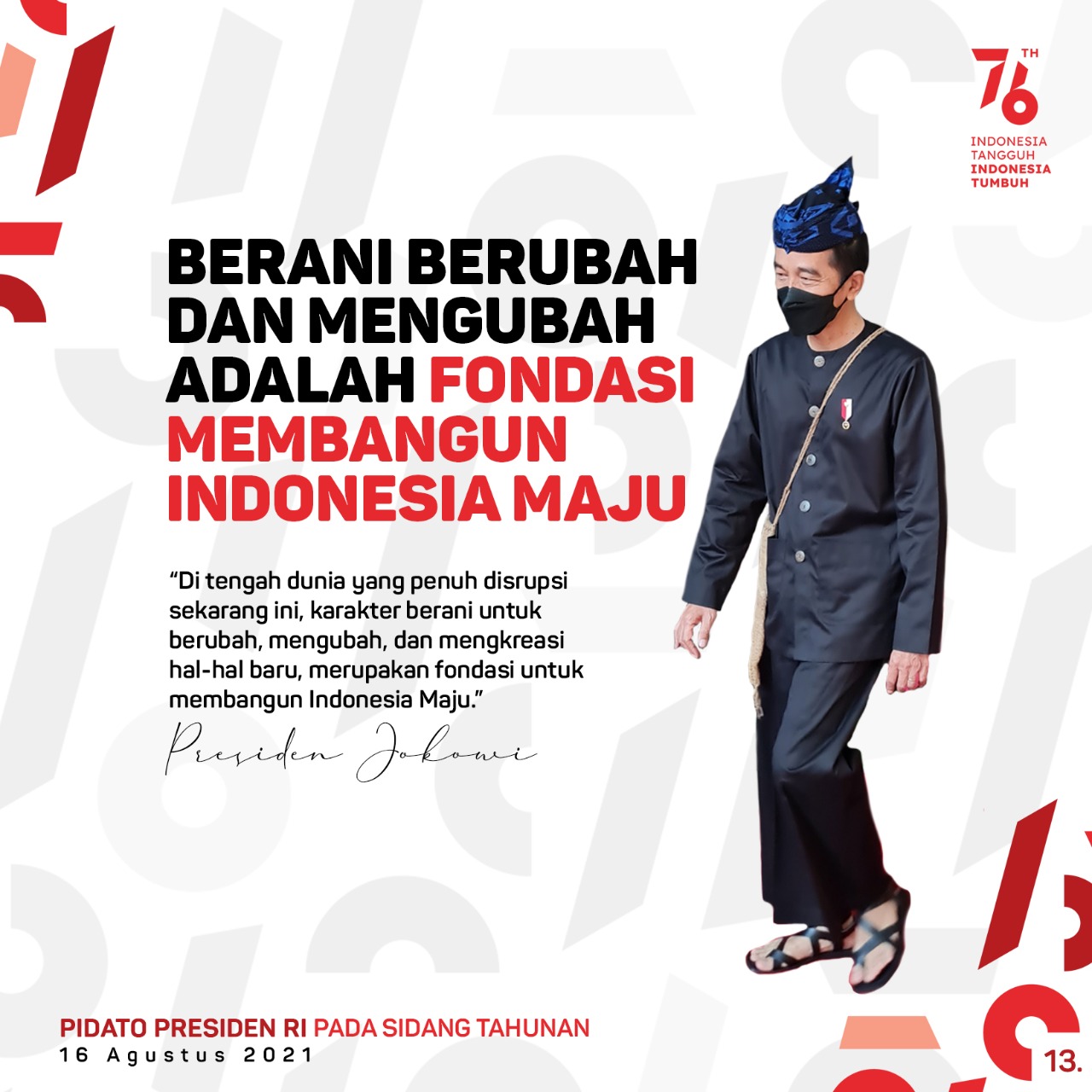 Berani Berubah dan Mengubah Adalah...