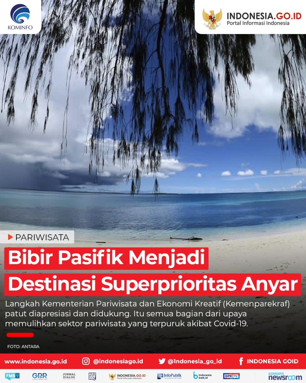 Bibir Pasifik Menjadi Destinasi...