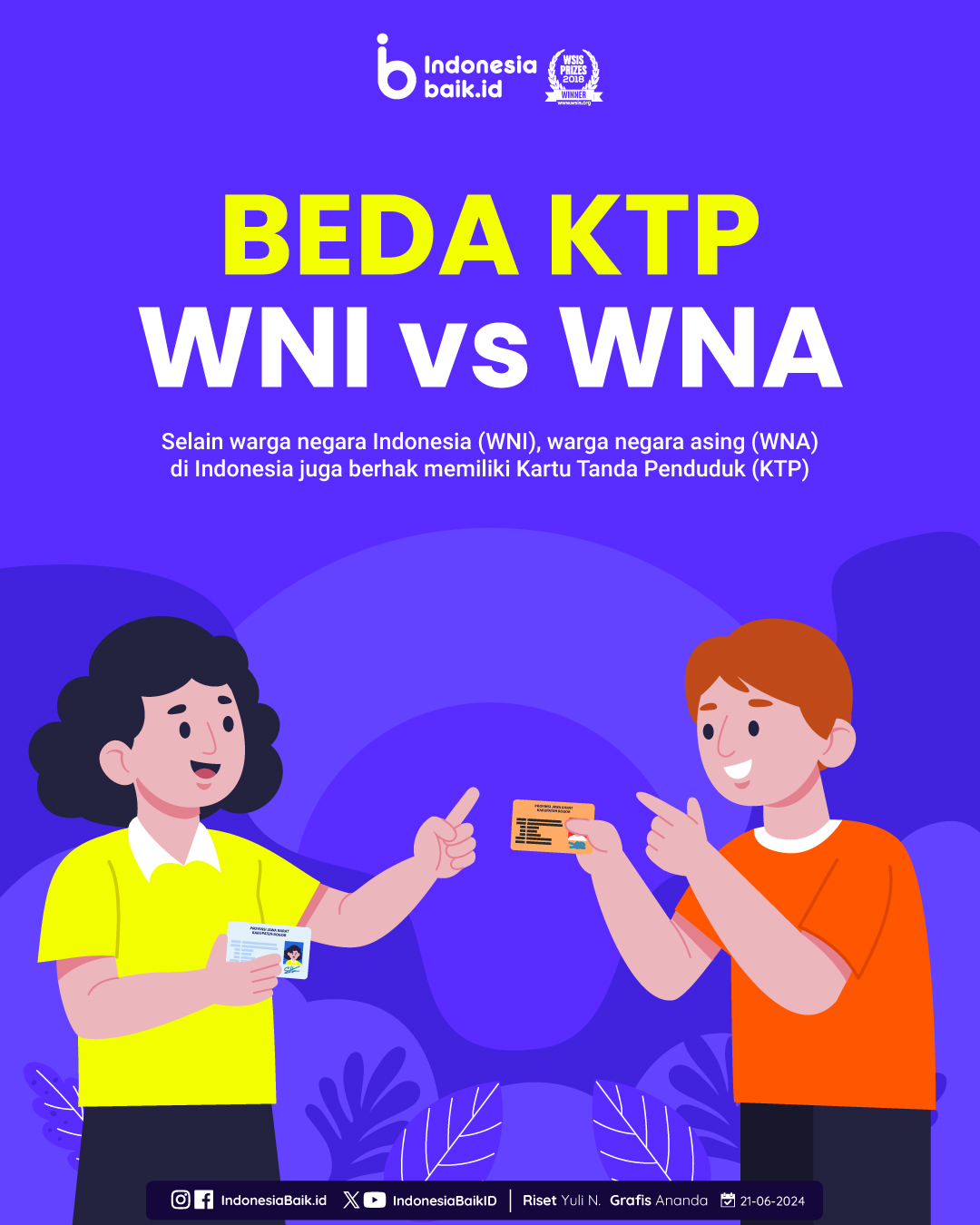 Beda KTP WNI vs WNA