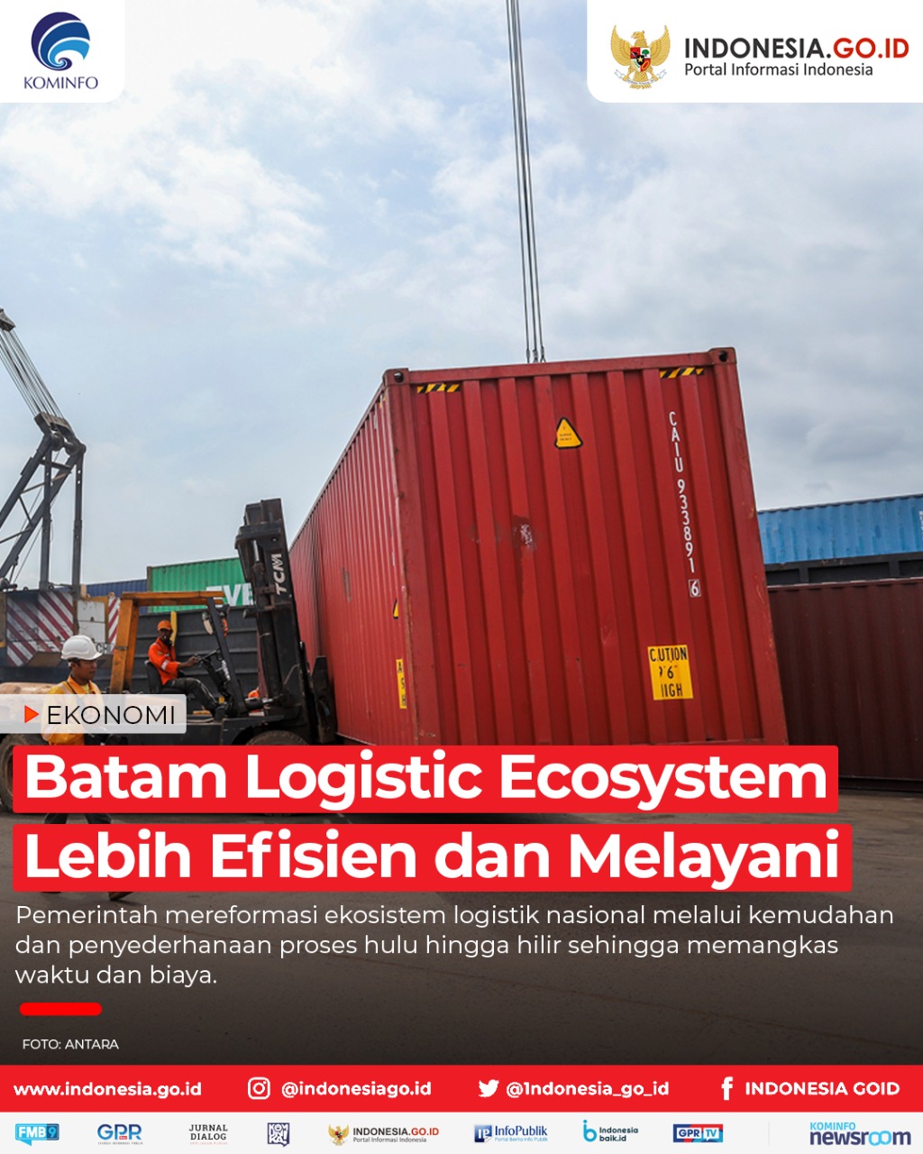 Batam Logistic Ecosystem Lebih Efisien...