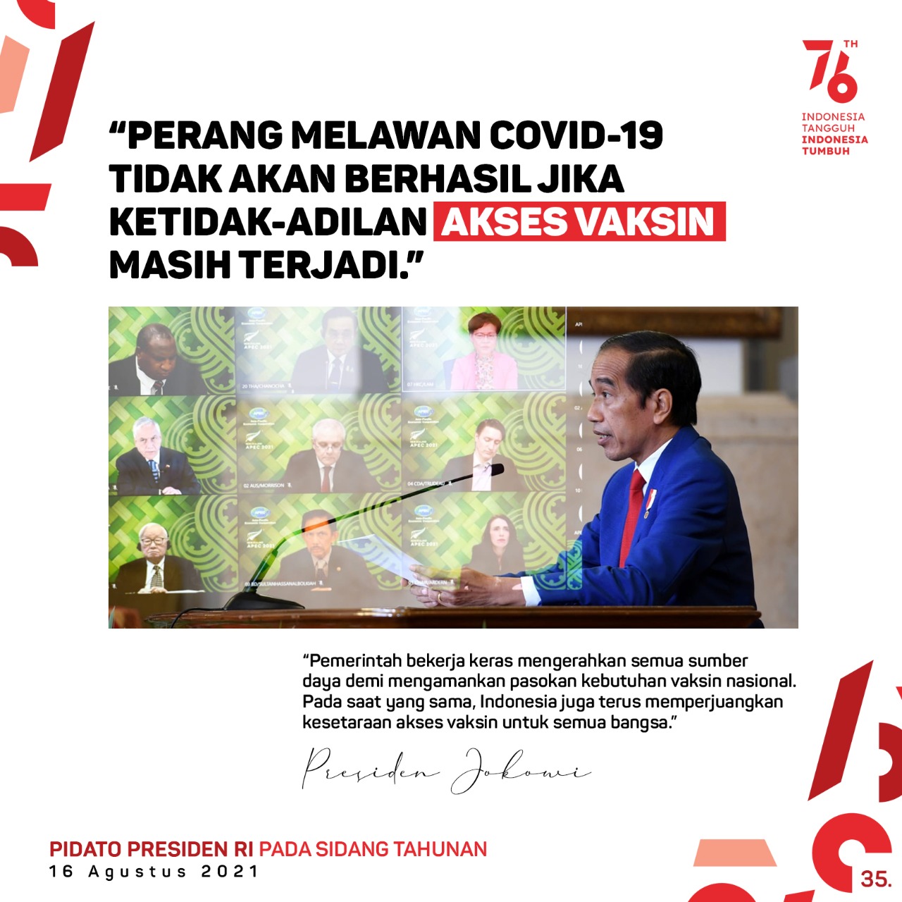 Perang Melawan Covid-19 Tidak Akan...