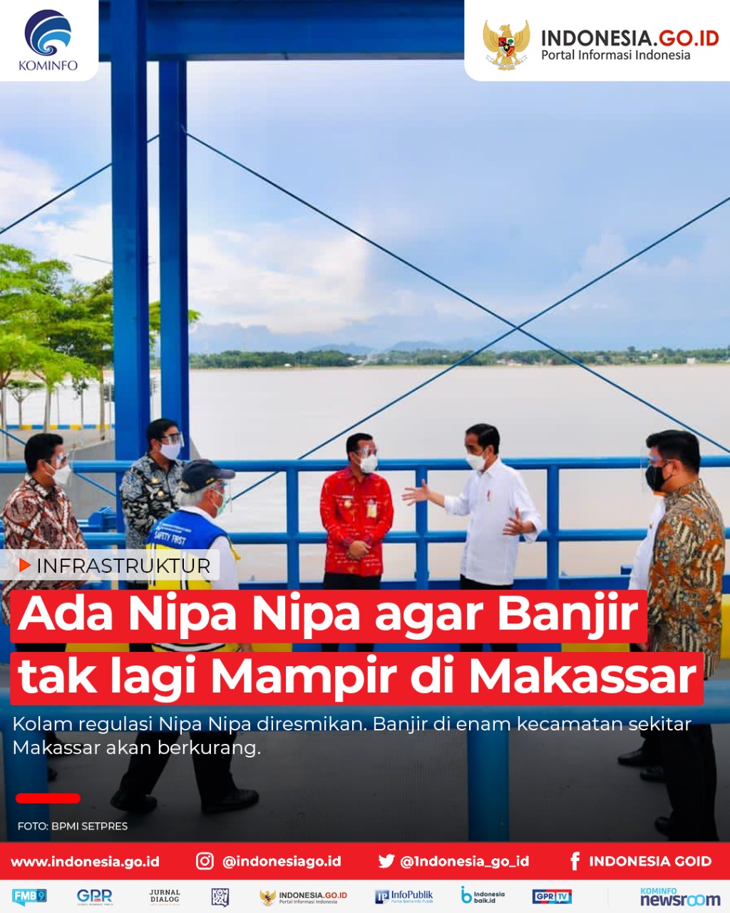 Ada Nipa Nipa agar Banjir tak lagi...