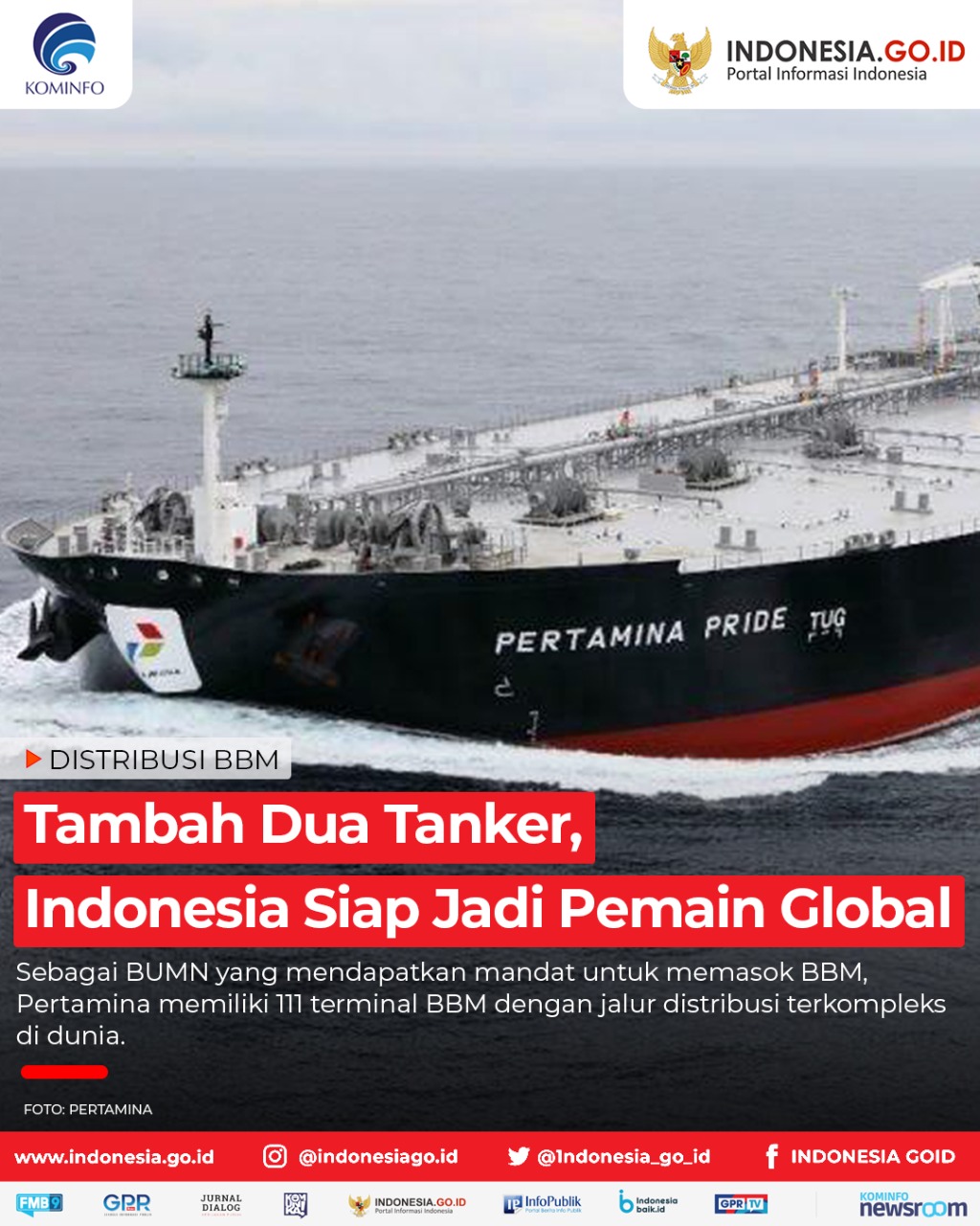 Tambah Dua Tanker, Indonesia Siap Jadi...