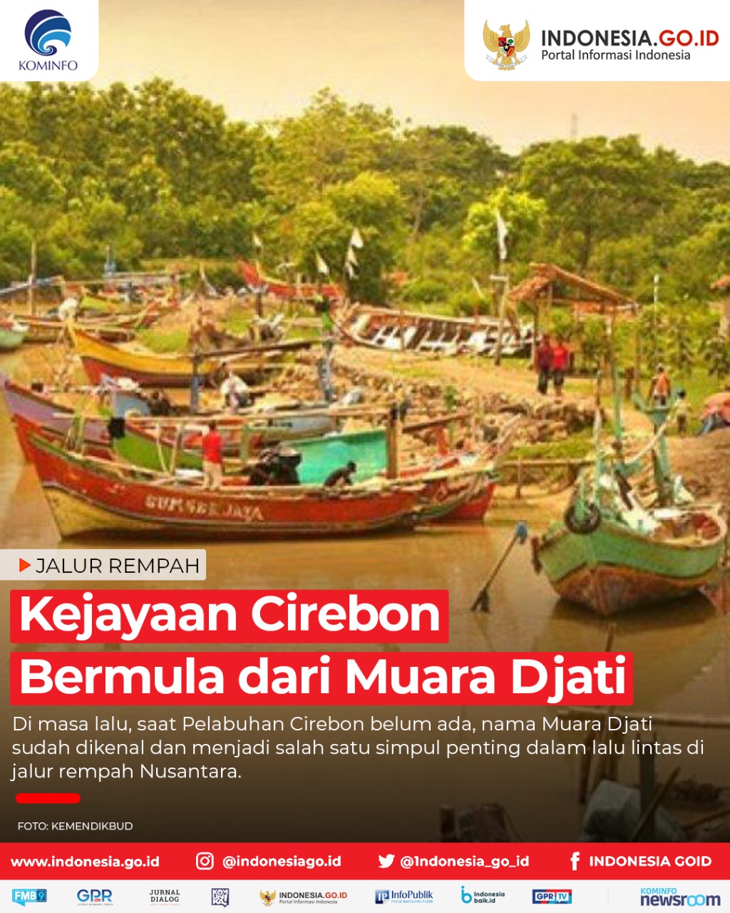 Kejayaan Cirebon Bermula dari Muara...