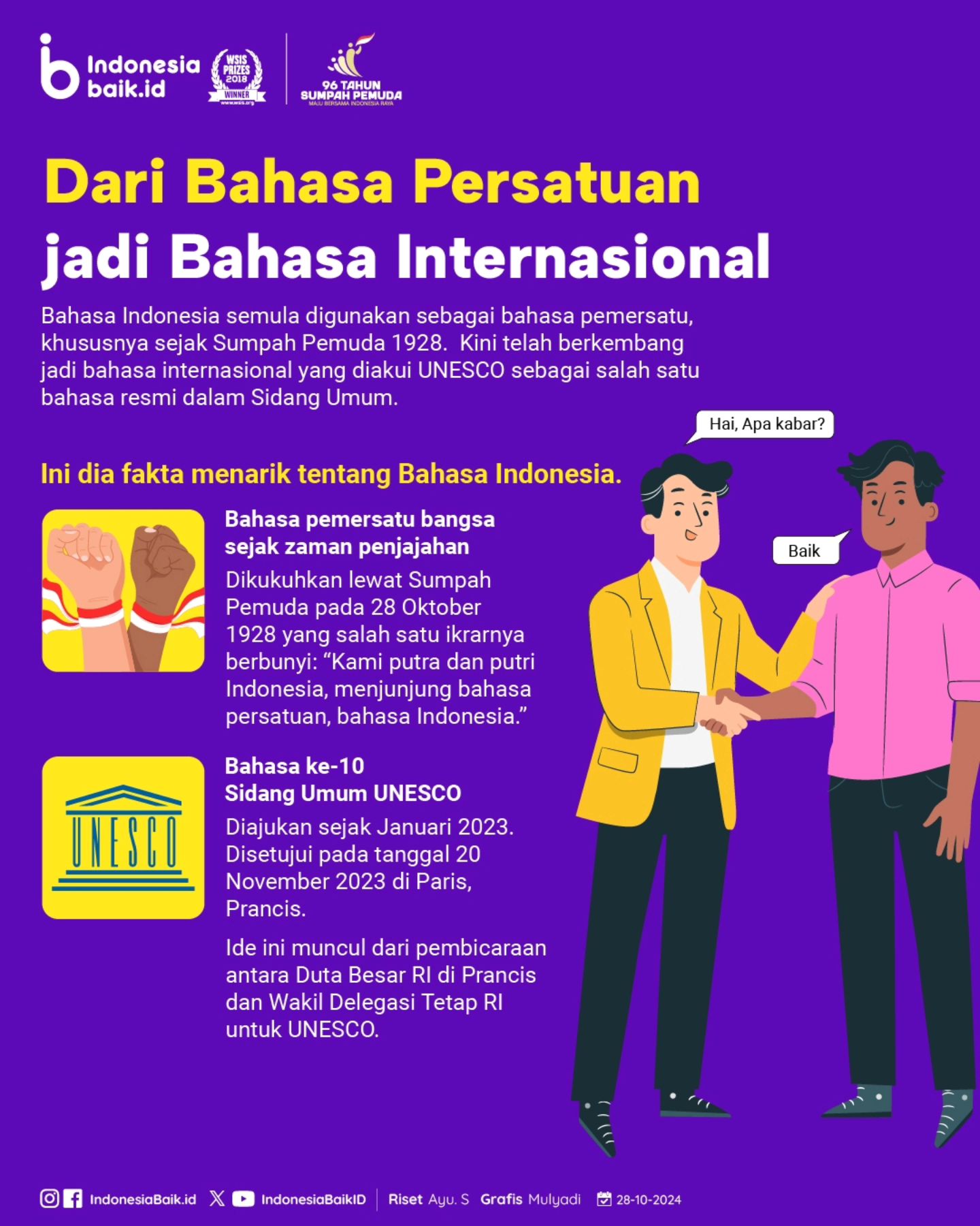 Fakta Menarik Bahasa Indonesia 