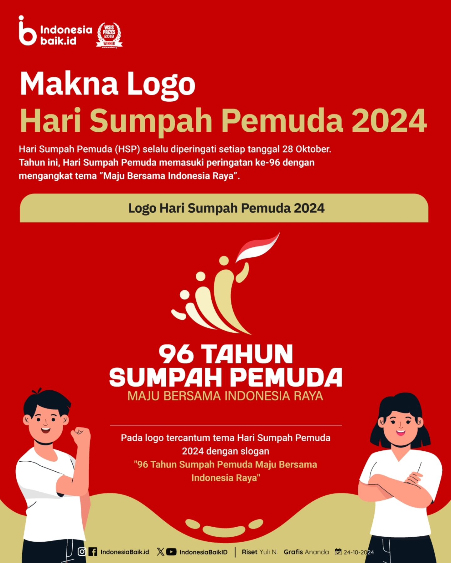 Makna Logo Hari Sumpah Pemuda 2024