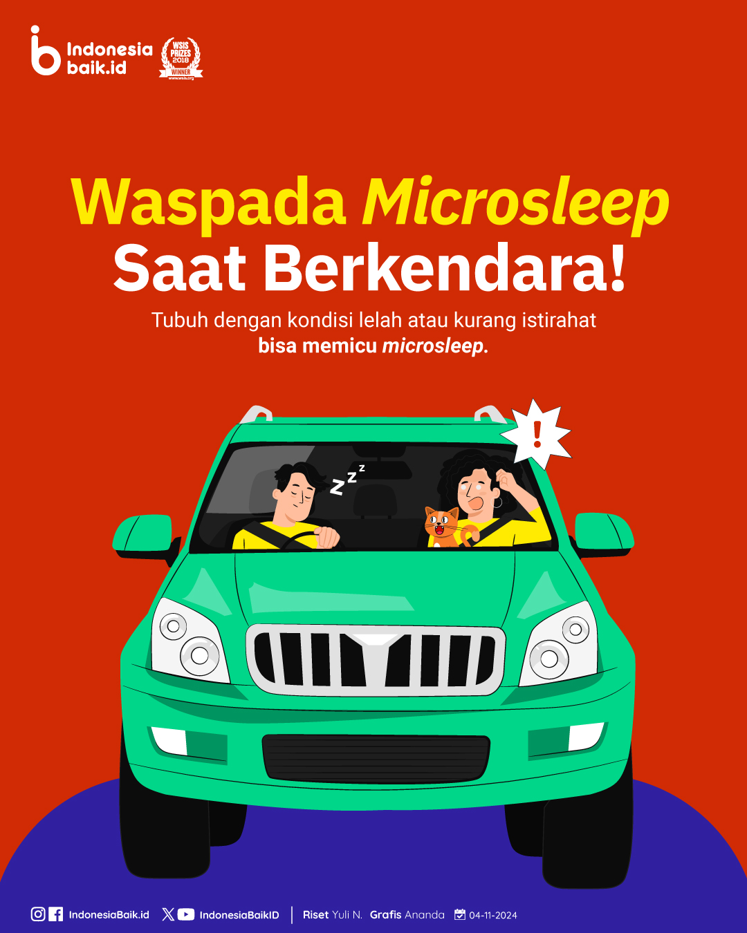 Waspada Microsleep Saat Berkendara!