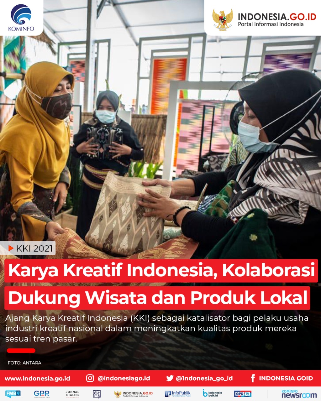 Karya Kreatif Indonesia, Kolaborasi...