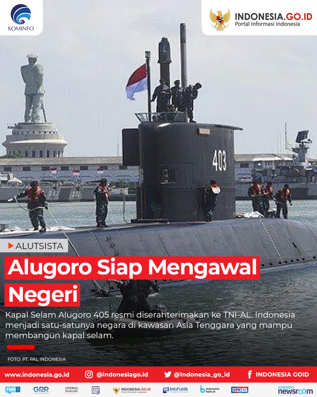 Alugoro Siap Mengawal Negeri