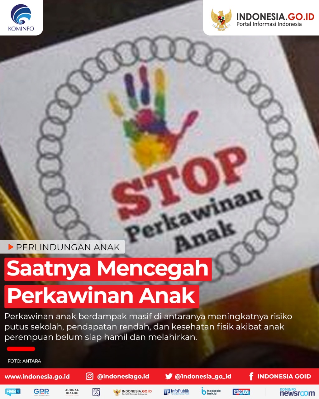 Saatnya Mencegah Perkawinan Anak