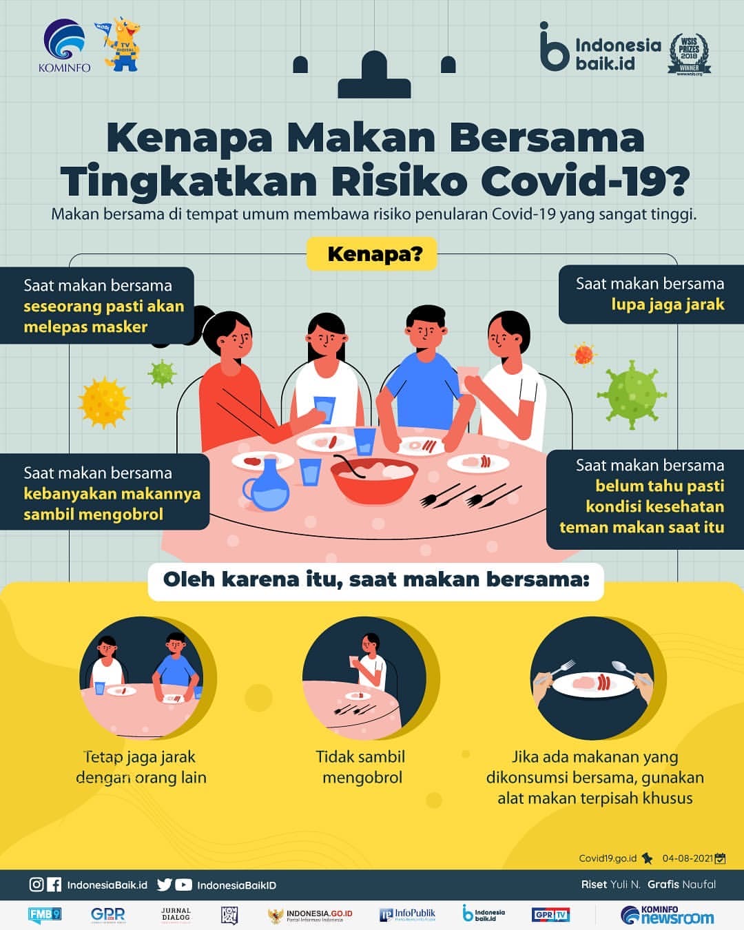 Kenapa Makan Bersama Tingkatkan Risiko...