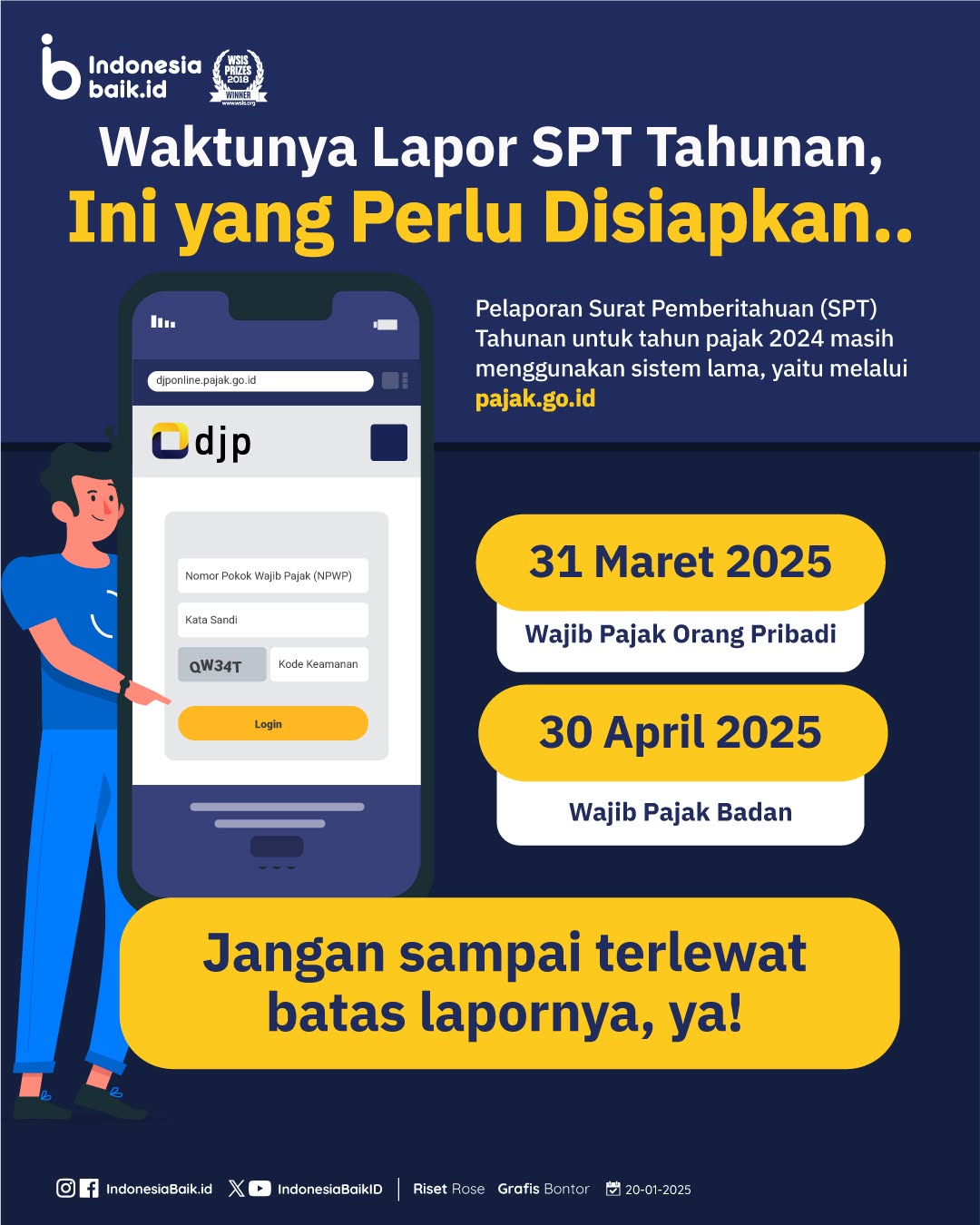 Waktunya Lapor SPT Tahunan