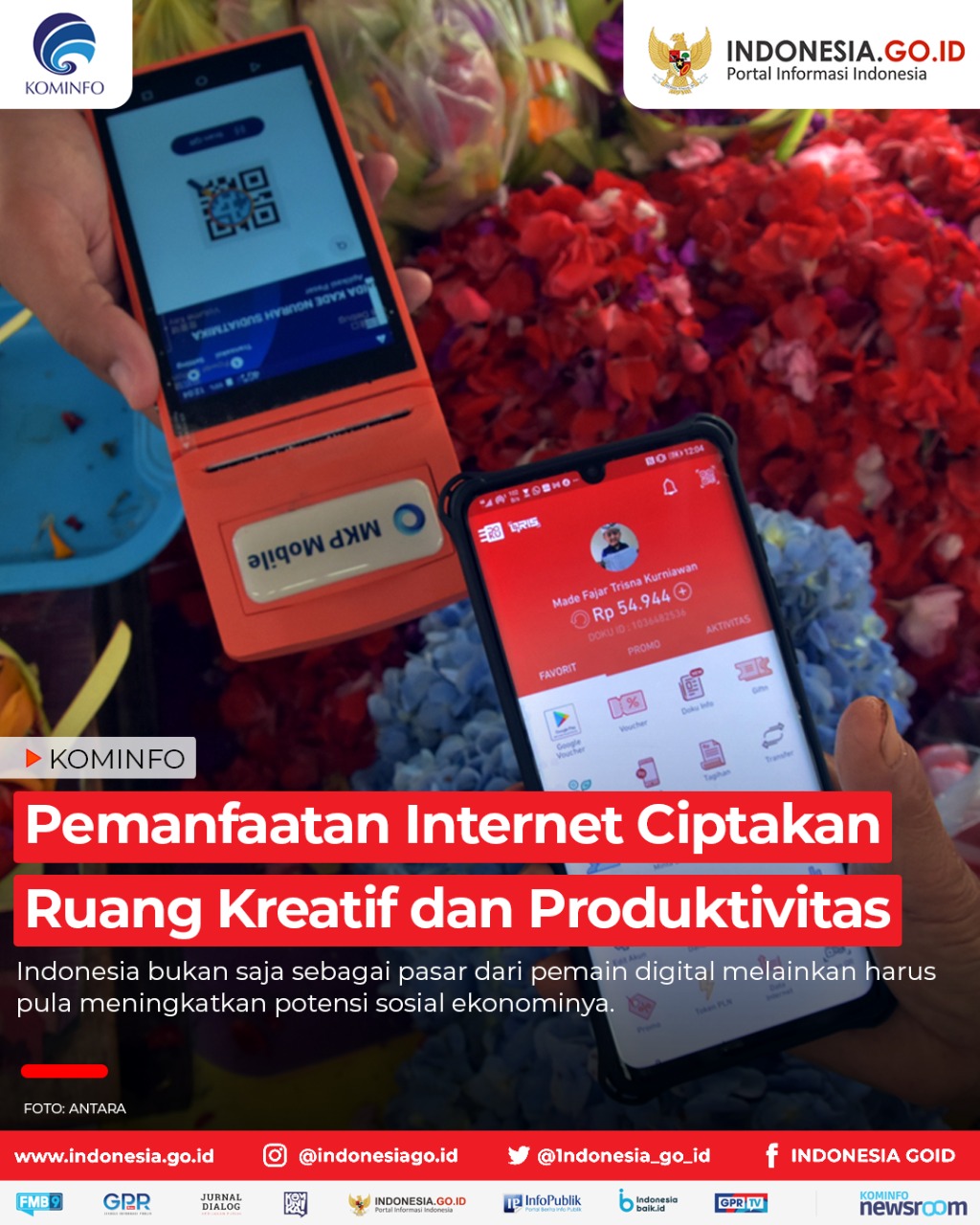 Pemanfaatan Internet Ciptakan Ruang...