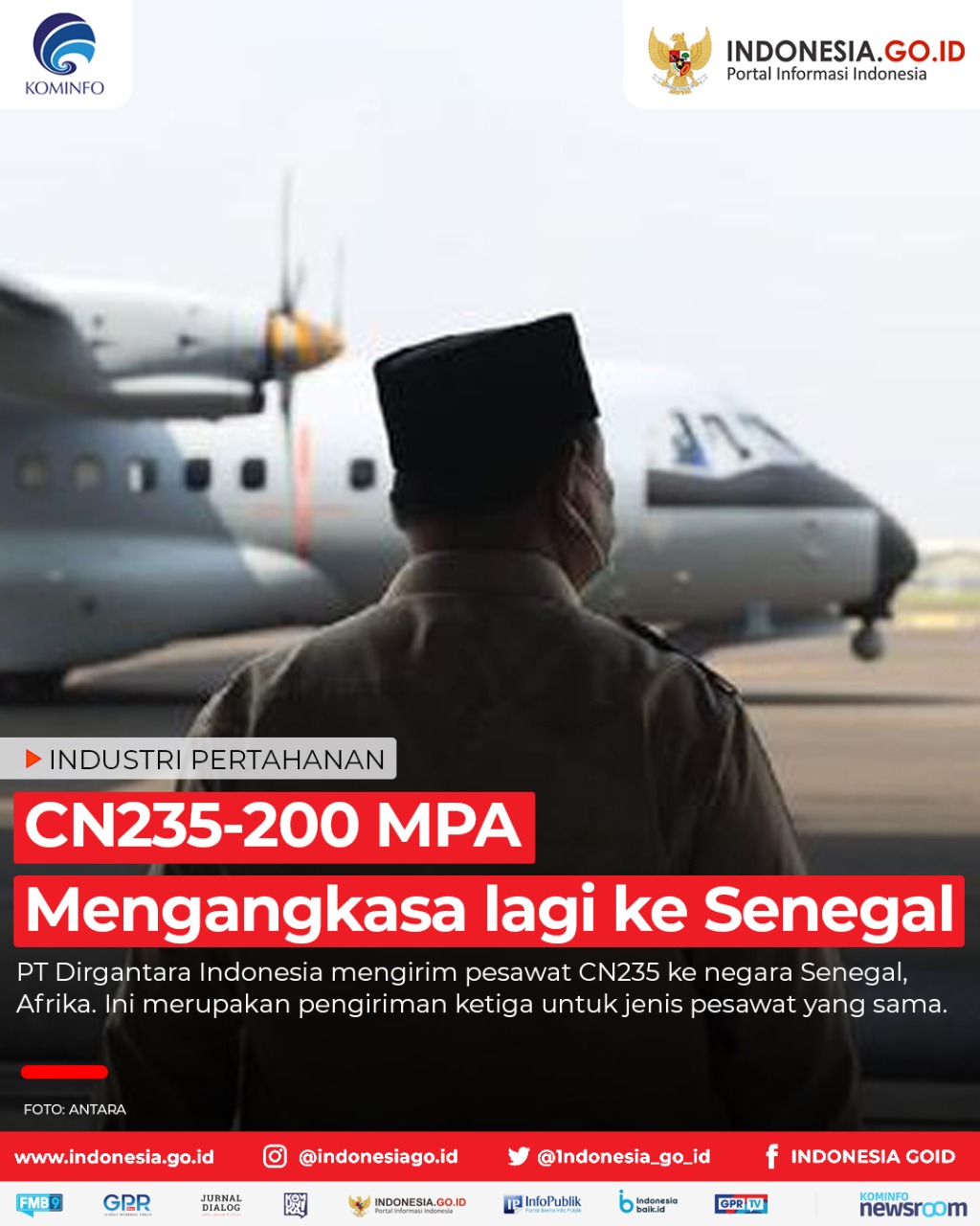 CN235-200 MPA Mengangkasa lagi ke...