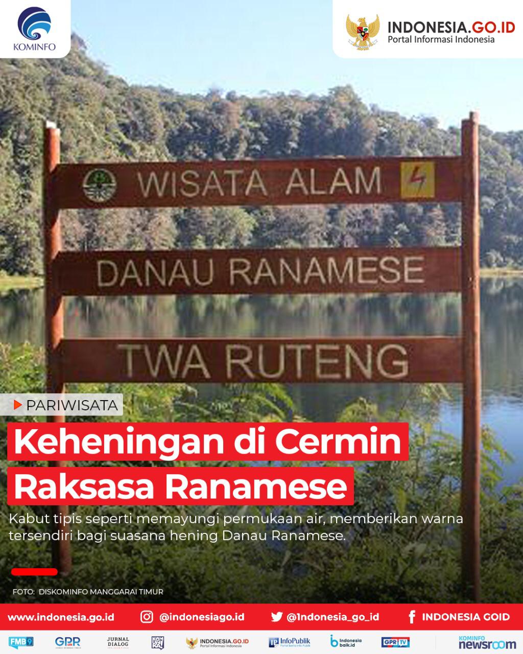 Keheningan di Cermin Raksasa Ranamese