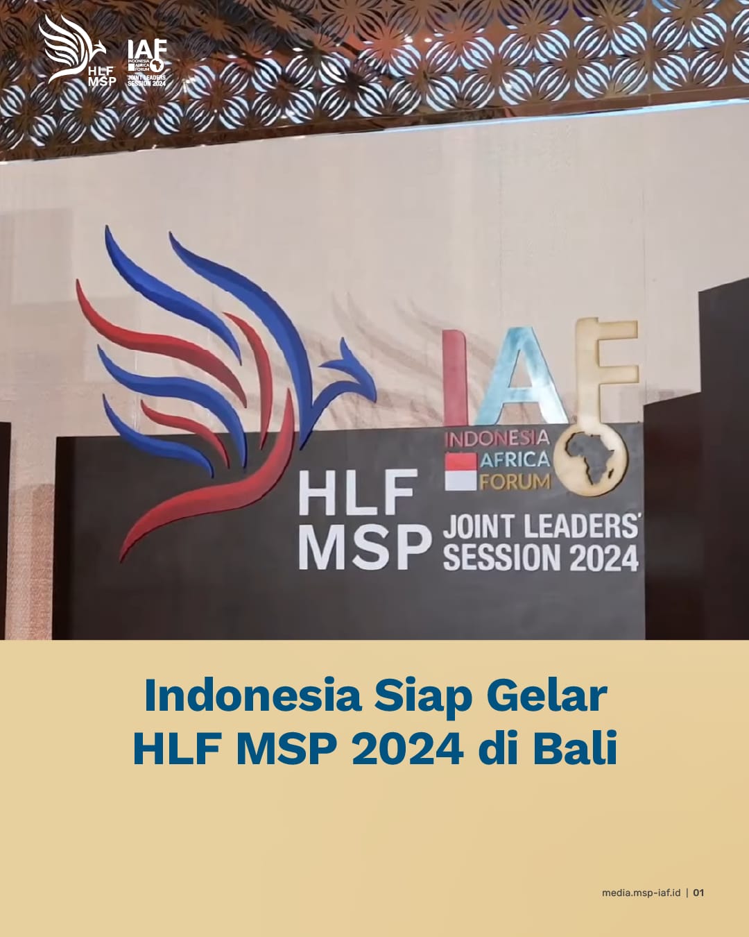 Indonesia Siap Menggelar HLF MSP 2024 di Bali