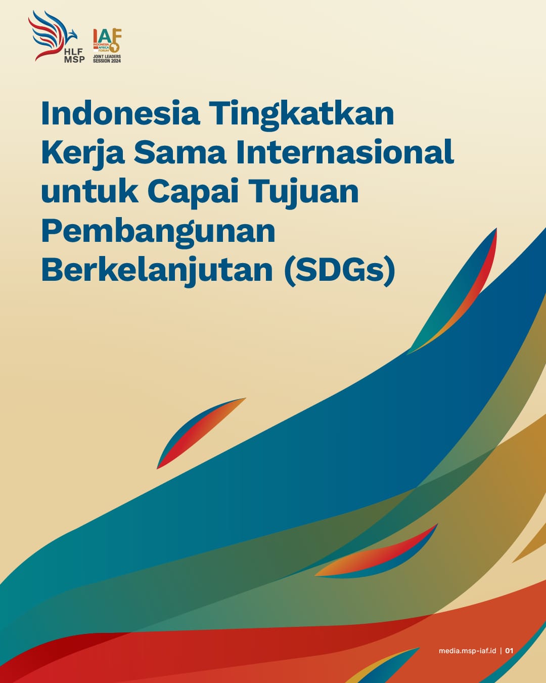 Indonesia Tingkatkan Kerja Sama Internasional untuk Capai Tujuan SDGs